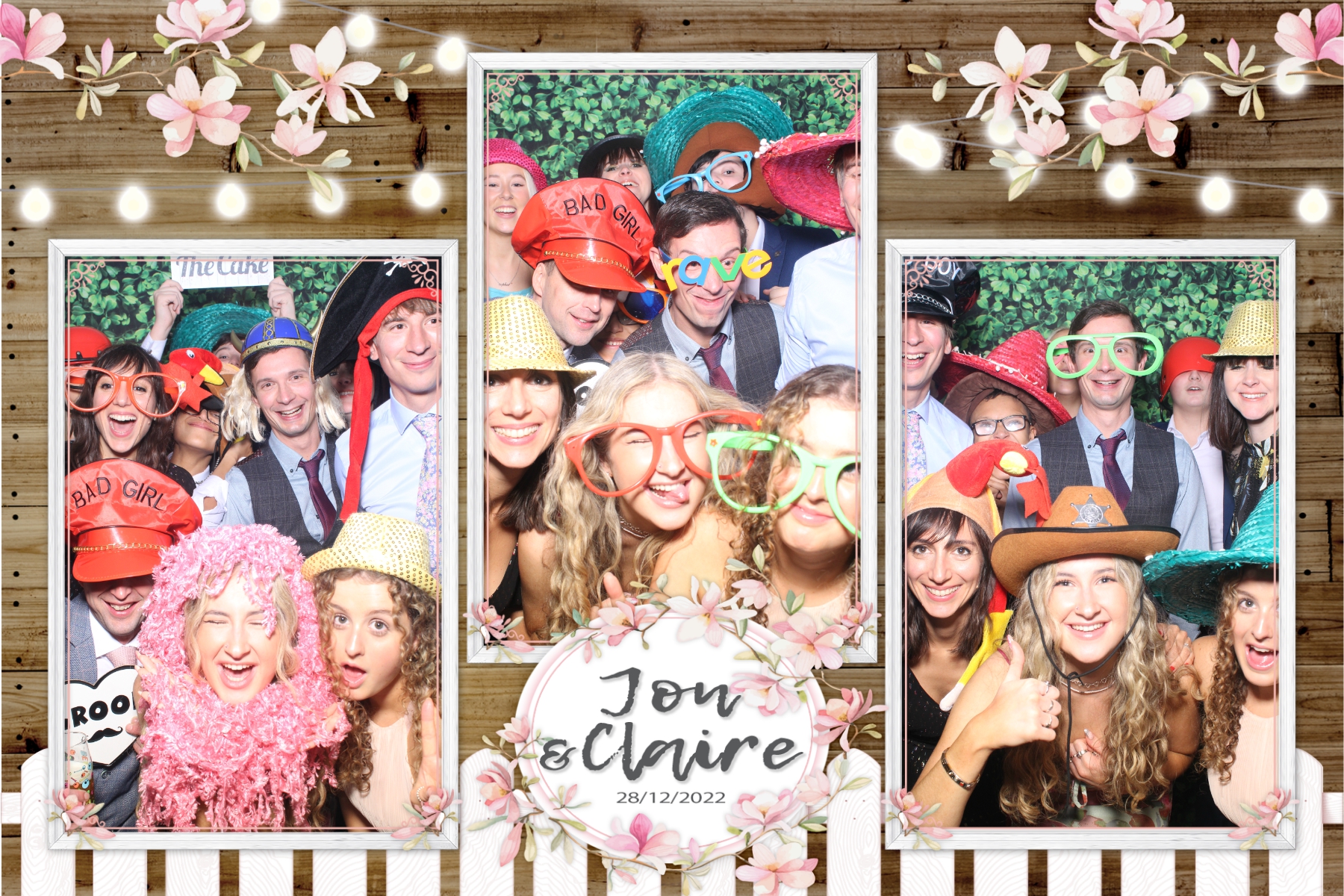 Jon and Claire | View more photos from the event at gallery.blissbooth.co.uk/u/BlissBooth/Jon-and-Claire