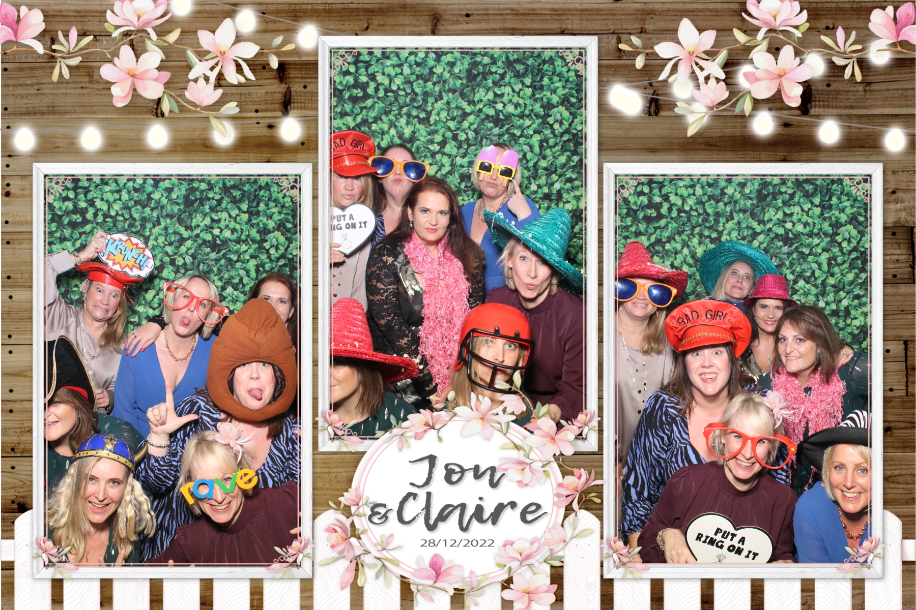Jon and Claire | View more photos from the event at gallery.blissbooth.co.uk/u/BlissBooth/Jon-and-Claire