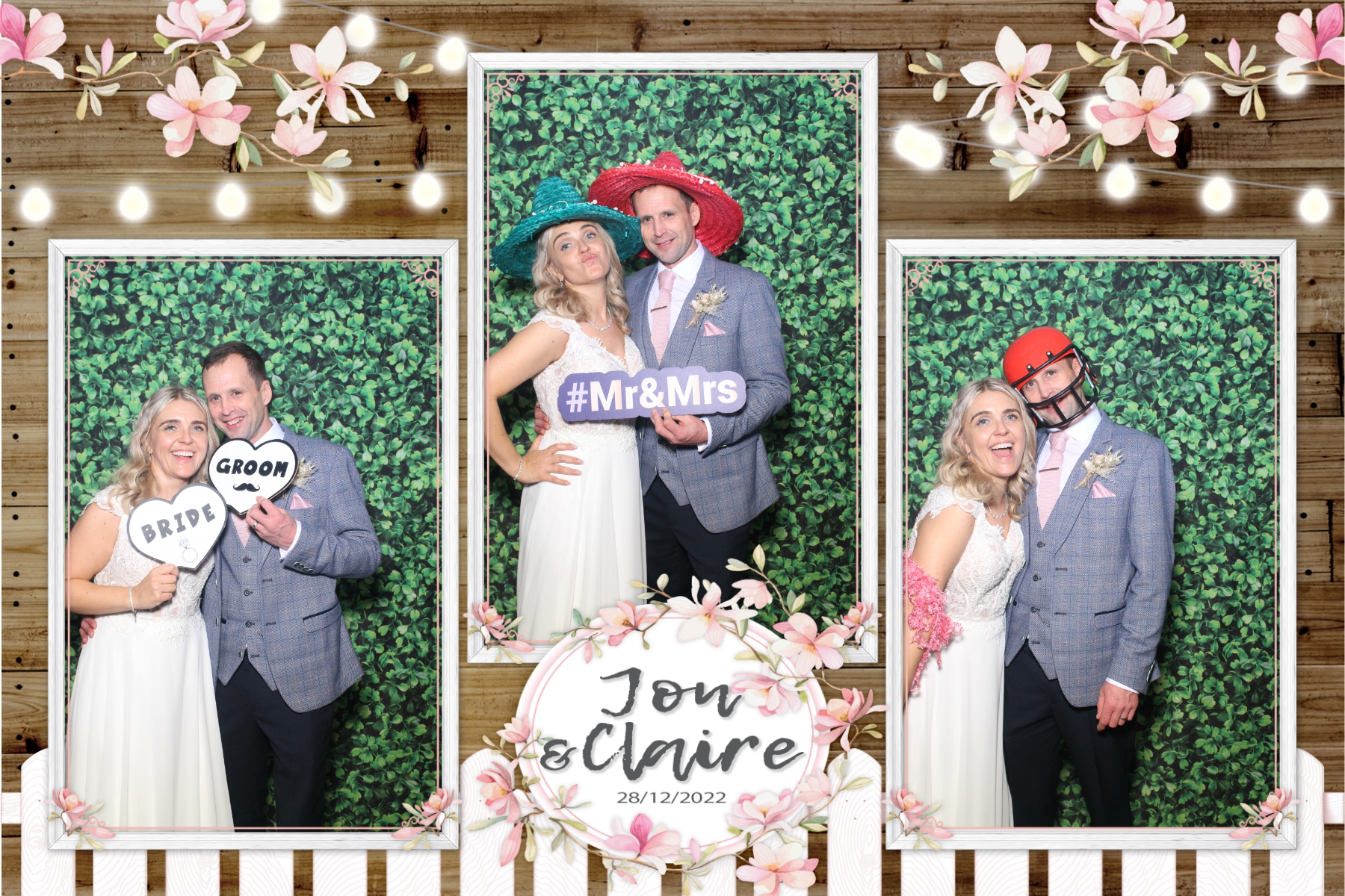 Jon and Claire | View more photos from the event at gallery.blissbooth.co.uk/u/BlissBooth/Jon-and-Claire
