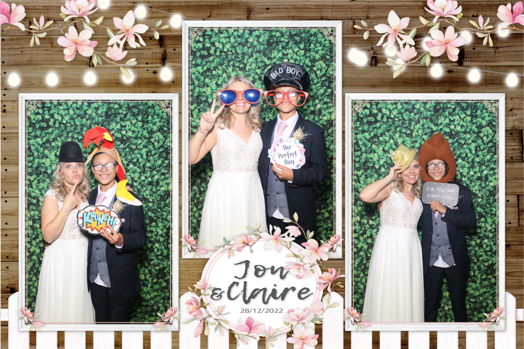 Jon and Claire | View more photos from the event at gallery.blissbooth.co.uk/u/BlissBooth/Jon-and-Claire
