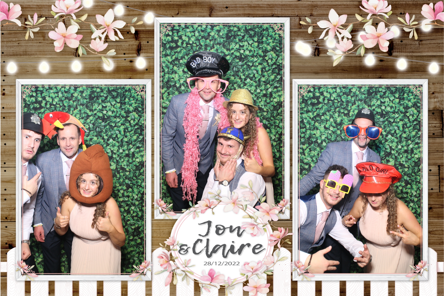 Jon and Claire | View more photos from the event at gallery.blissbooth.co.uk/u/BlissBooth/Jon-and-Claire