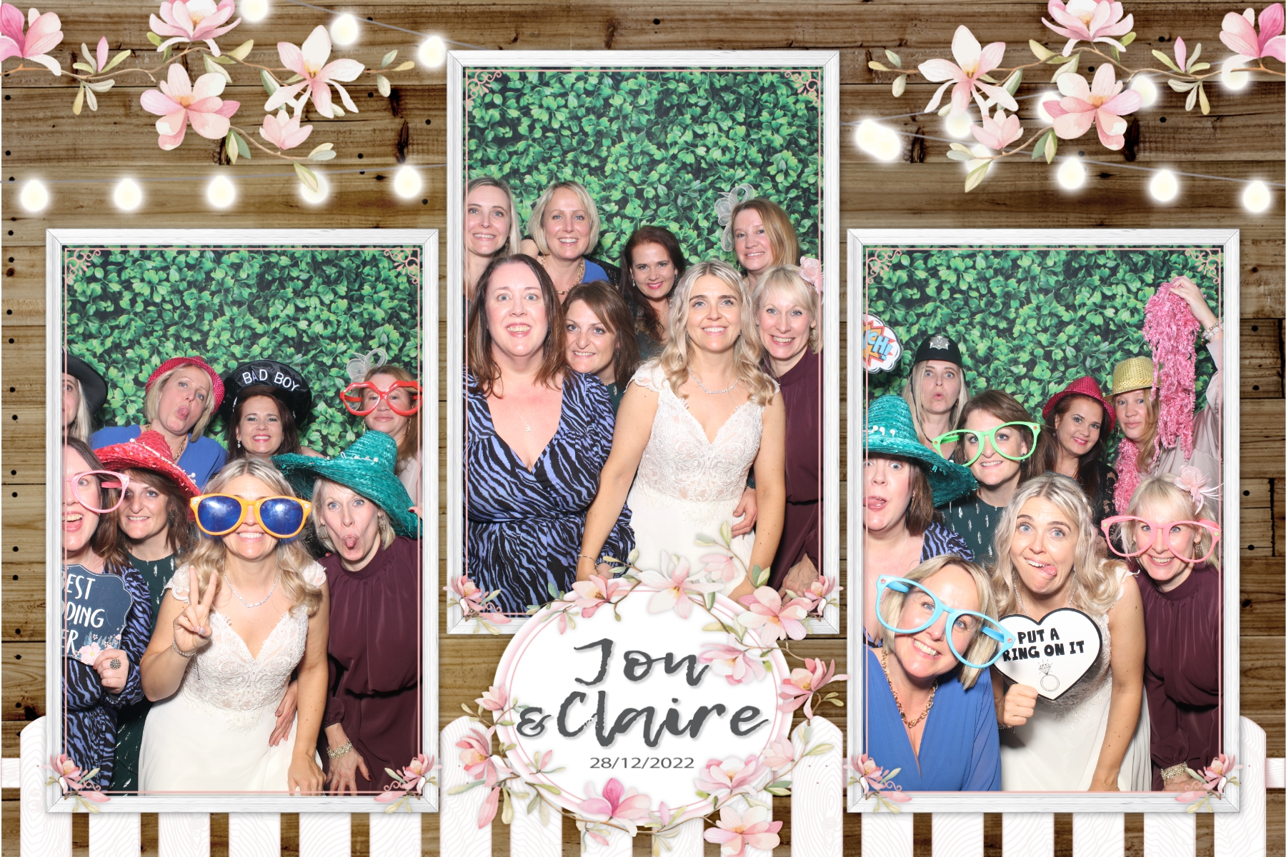 Jon and Claire | View more photos from the event at gallery.blissbooth.co.uk/u/BlissBooth/Jon-and-Claire