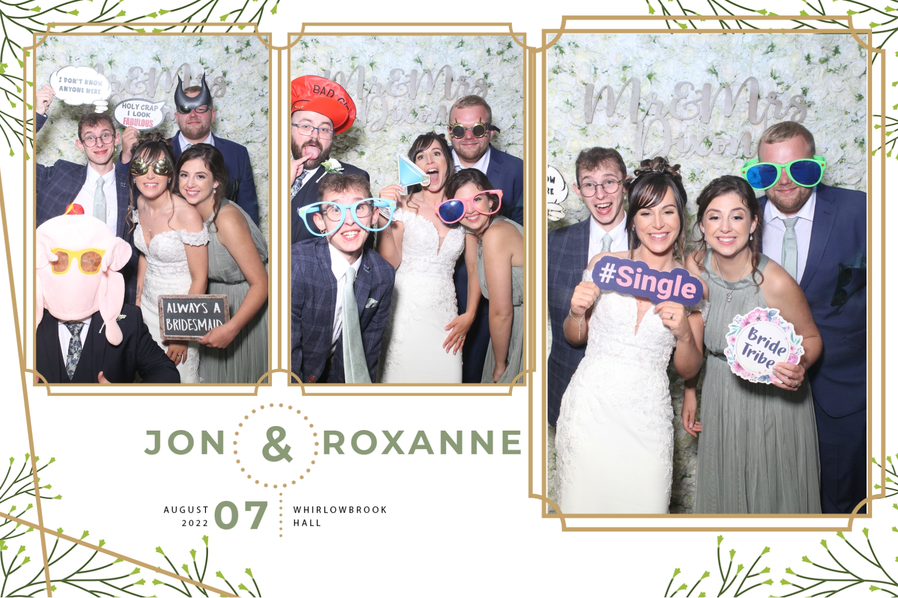 Jon and Roxanne | View more photos from the event at gallery.blissbooth.co.uk/u/BlissBooth/Jon-and-Roxanne