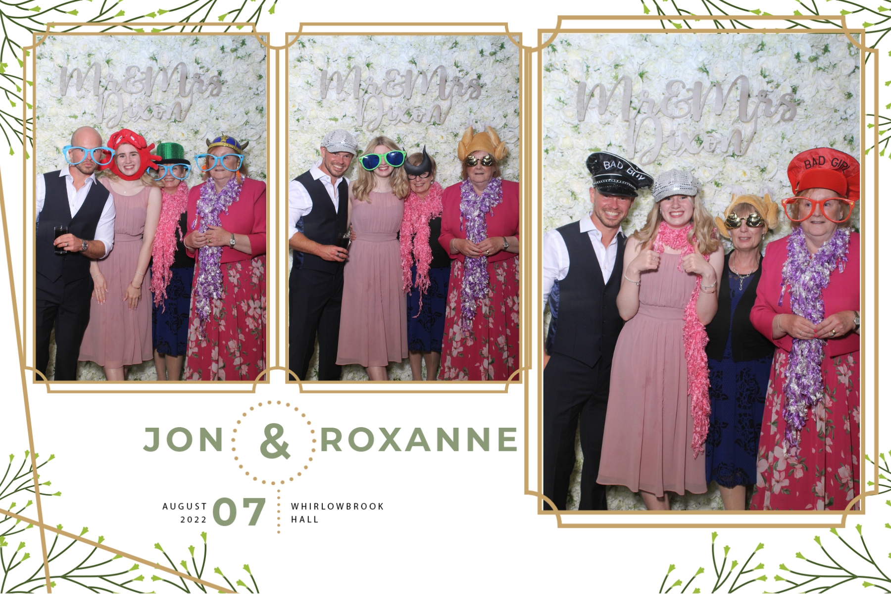 Jon and Roxanne | View more photos from the event at gallery.blissbooth.co.uk/u/BlissBooth/Jon-and-Roxanne