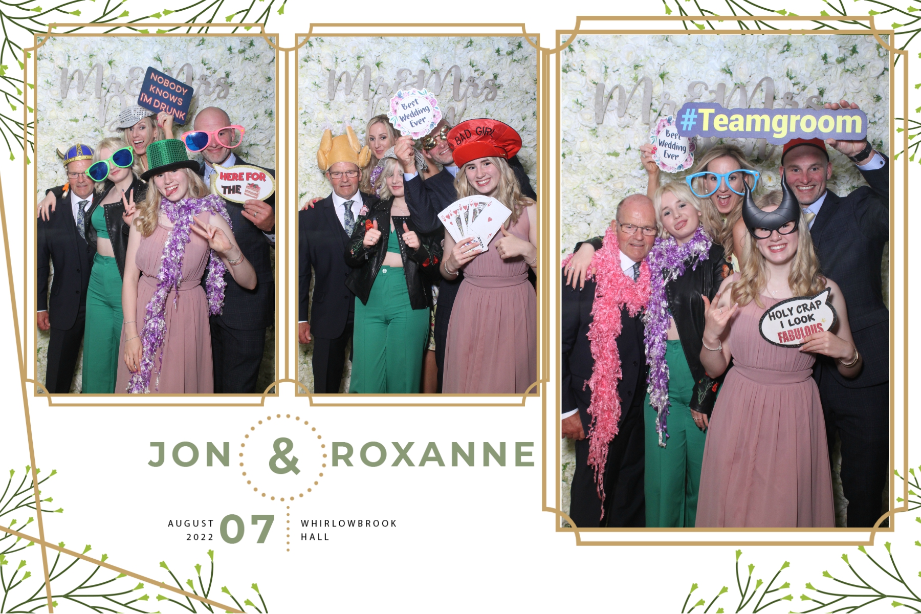 Jon and Roxanne | View more photos from the event at gallery.blissbooth.co.uk/u/BlissBooth/Jon-and-Roxanne