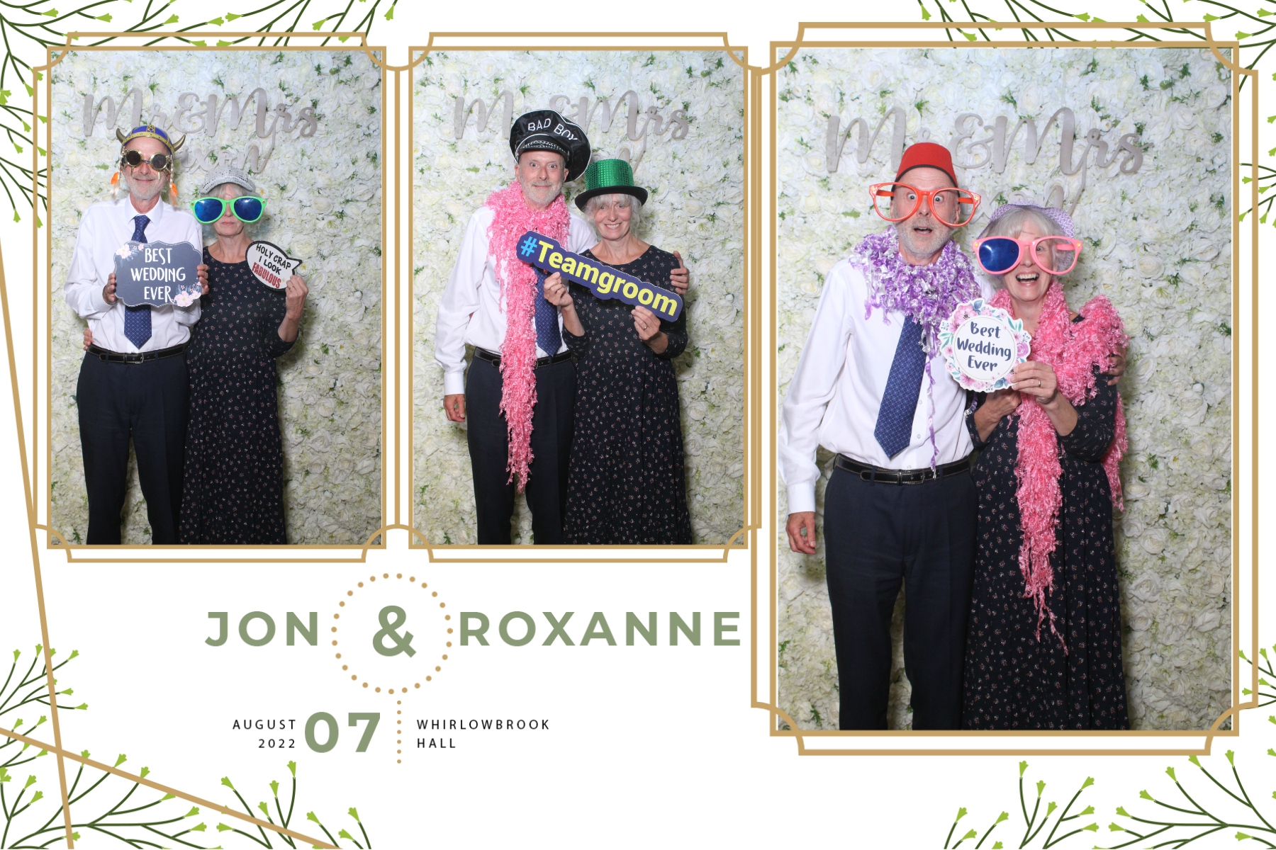 Jon and Roxanne | View more photos from the event at gallery.blissbooth.co.uk/u/BlissBooth/Jon-and-Roxanne