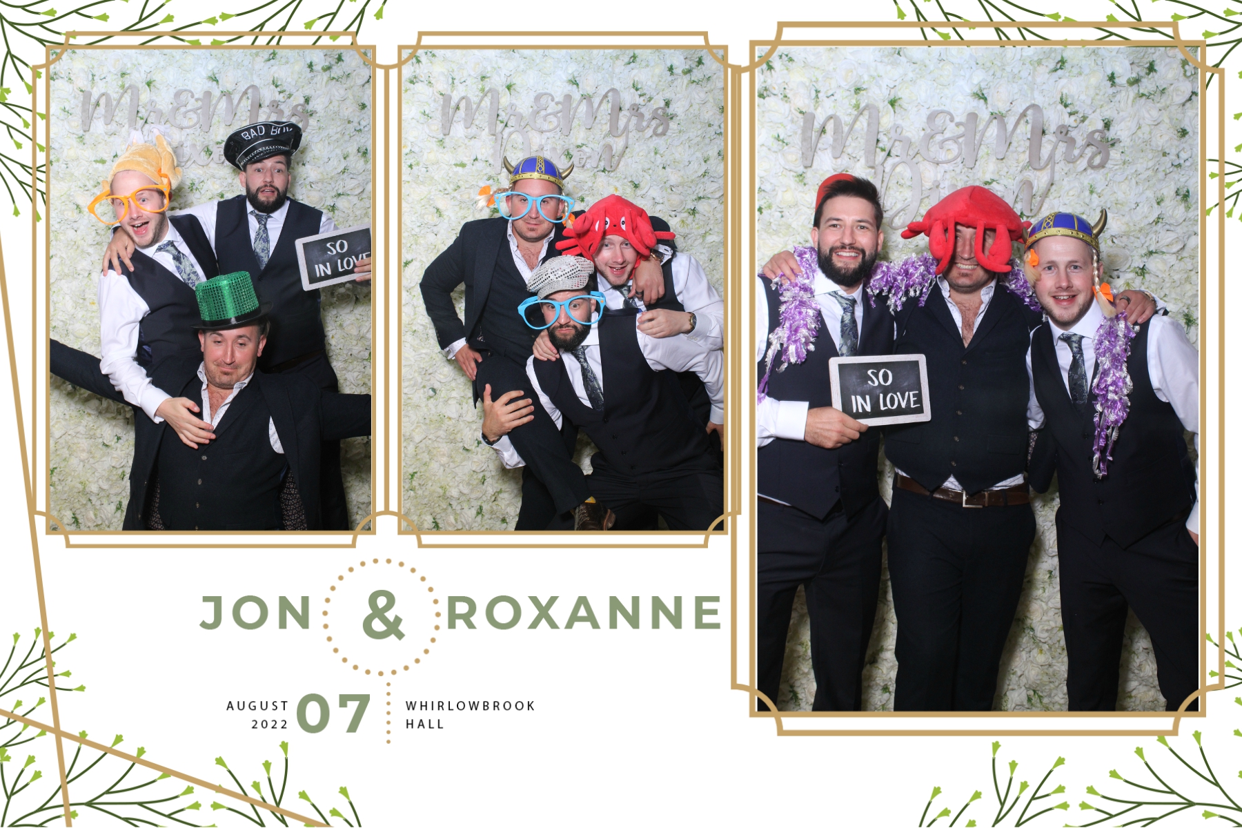 Jon and Roxanne | View more photos from the event at gallery.blissbooth.co.uk/u/BlissBooth/Jon-and-Roxanne