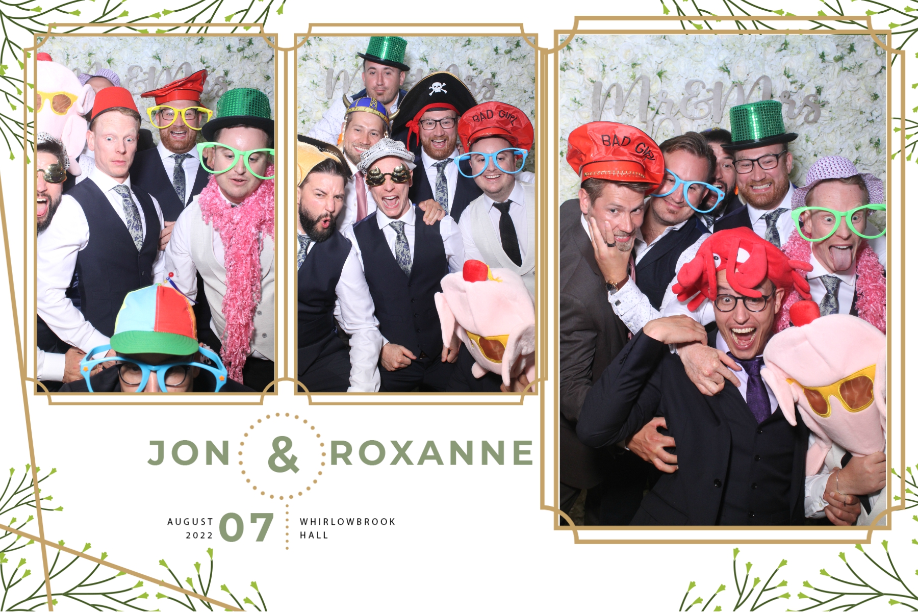 Jon and Roxanne | View more photos from the event at gallery.blissbooth.co.uk/u/BlissBooth/Jon-and-Roxanne