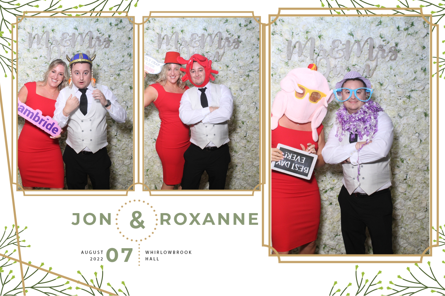 Jon and Roxanne | View more photos from the event at gallery.blissbooth.co.uk/u/BlissBooth/Jon-and-Roxanne