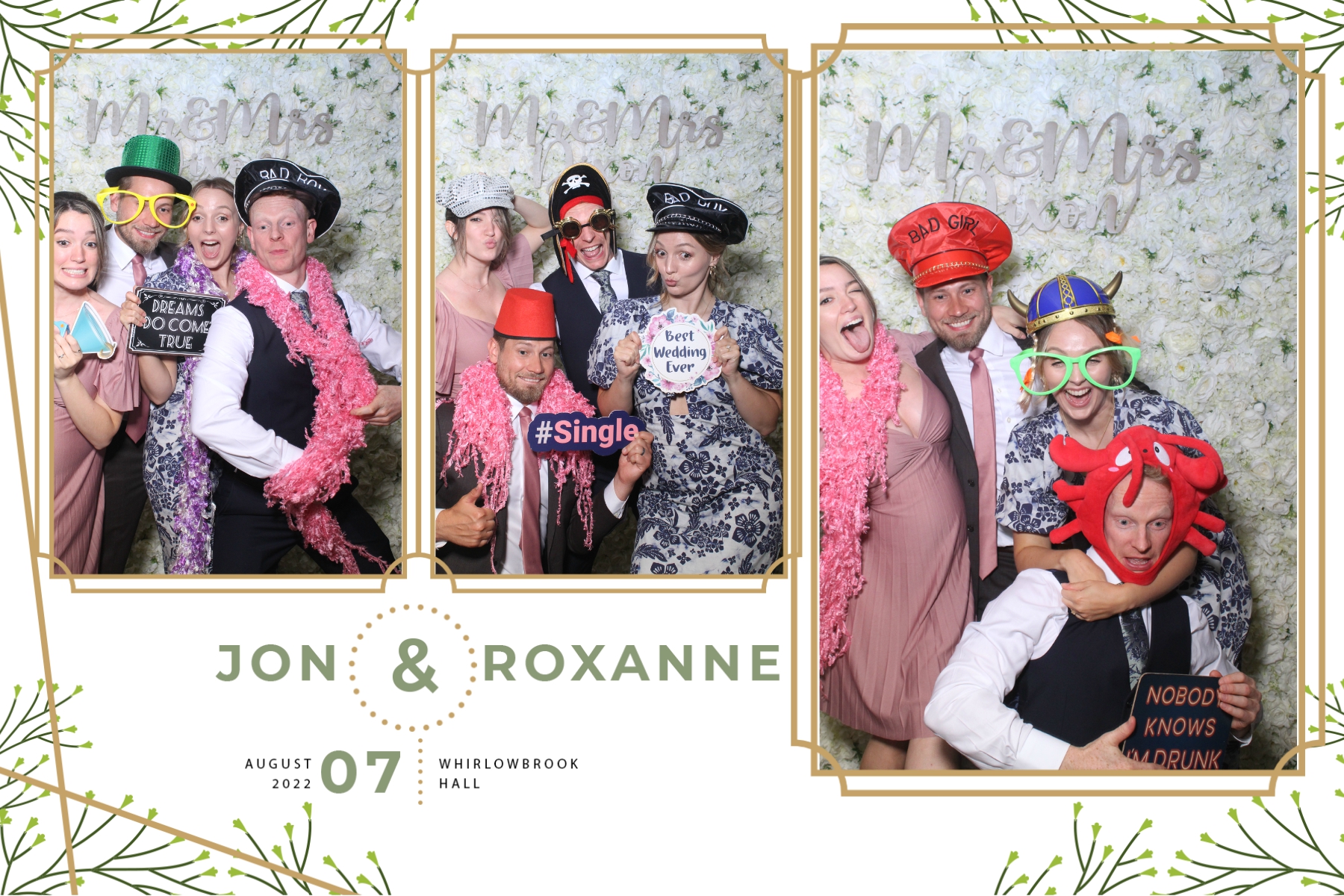 Jon and Roxanne | View more photos from the event at gallery.blissbooth.co.uk/u/BlissBooth/Jon-and-Roxanne