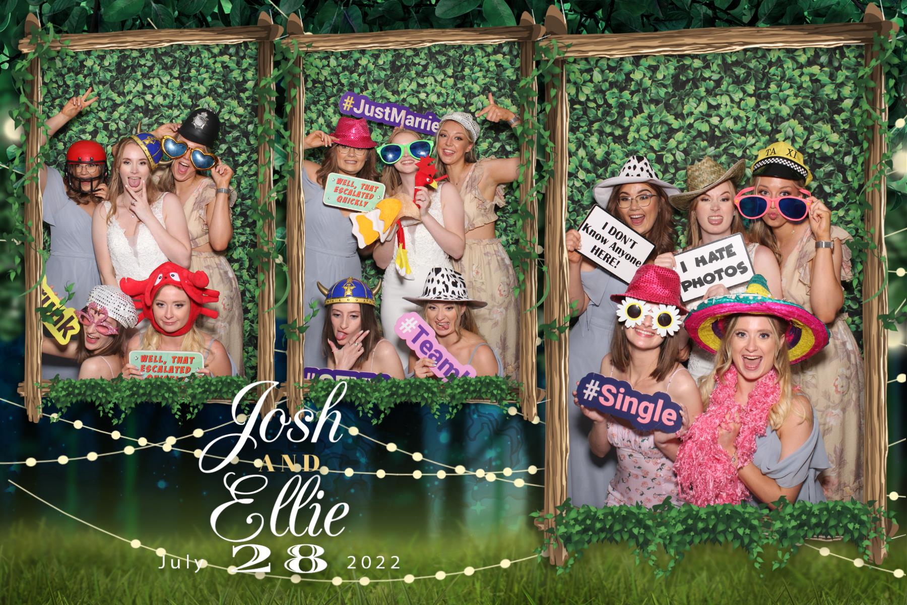 Josh and Ellie | View more photos from the event at gallery.blissbooth.co.uk/u/BlissBooth/Josh-and-Ellie