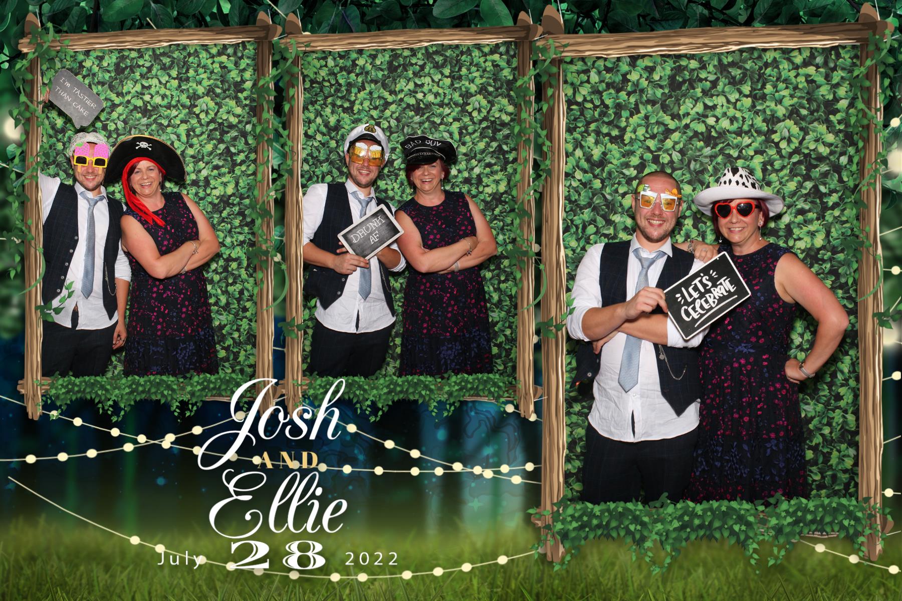 Josh and Ellie | View more photos from the event at gallery.blissbooth.co.uk/u/BlissBooth/Josh-and-Ellie