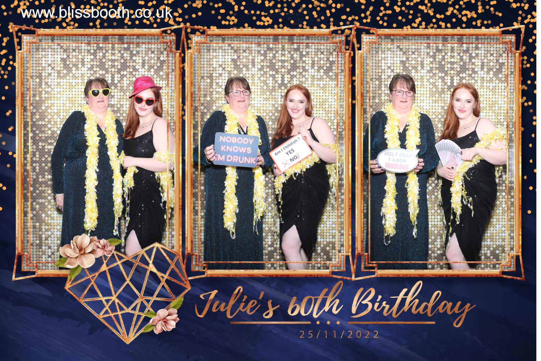 Julie's 60th Birthday | View more photos from the event at gallery.blissbooth.co.uk/u/BlissBooth/Julies-60th-Birthday