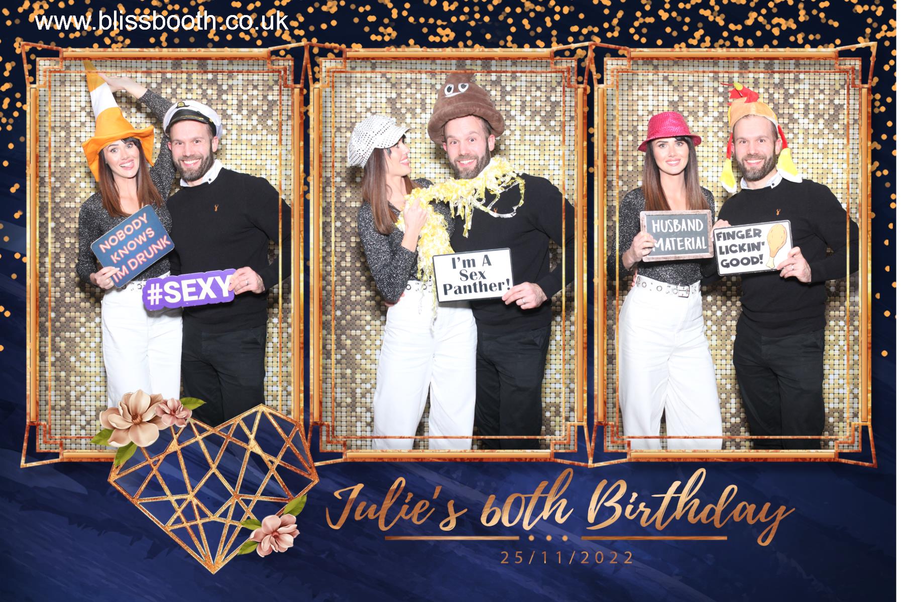 Julie's 60th Birthday | View more photos from the event at gallery.blissbooth.co.uk/u/BlissBooth/Julies-60th-Birthday