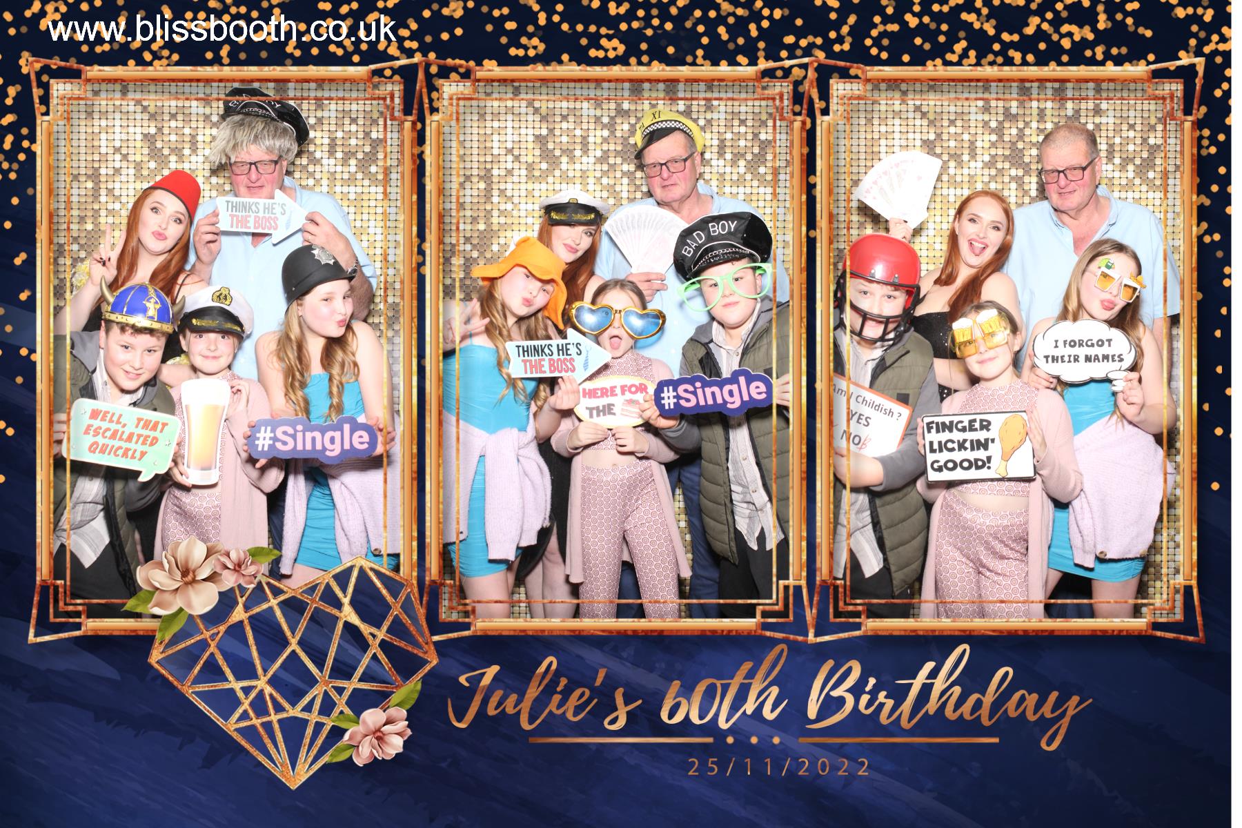 Julie's 60th Birthday | View more photos from the event at gallery.blissbooth.co.uk/u/BlissBooth/Julies-60th-Birthday