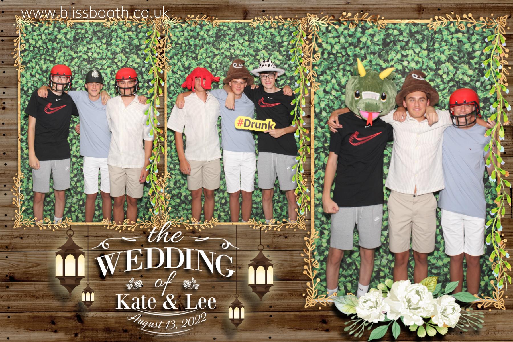 Kate and Lee | View more photos from the event at gallery.blissbooth.co.uk/u/BlissBooth/Kate-and-Lee