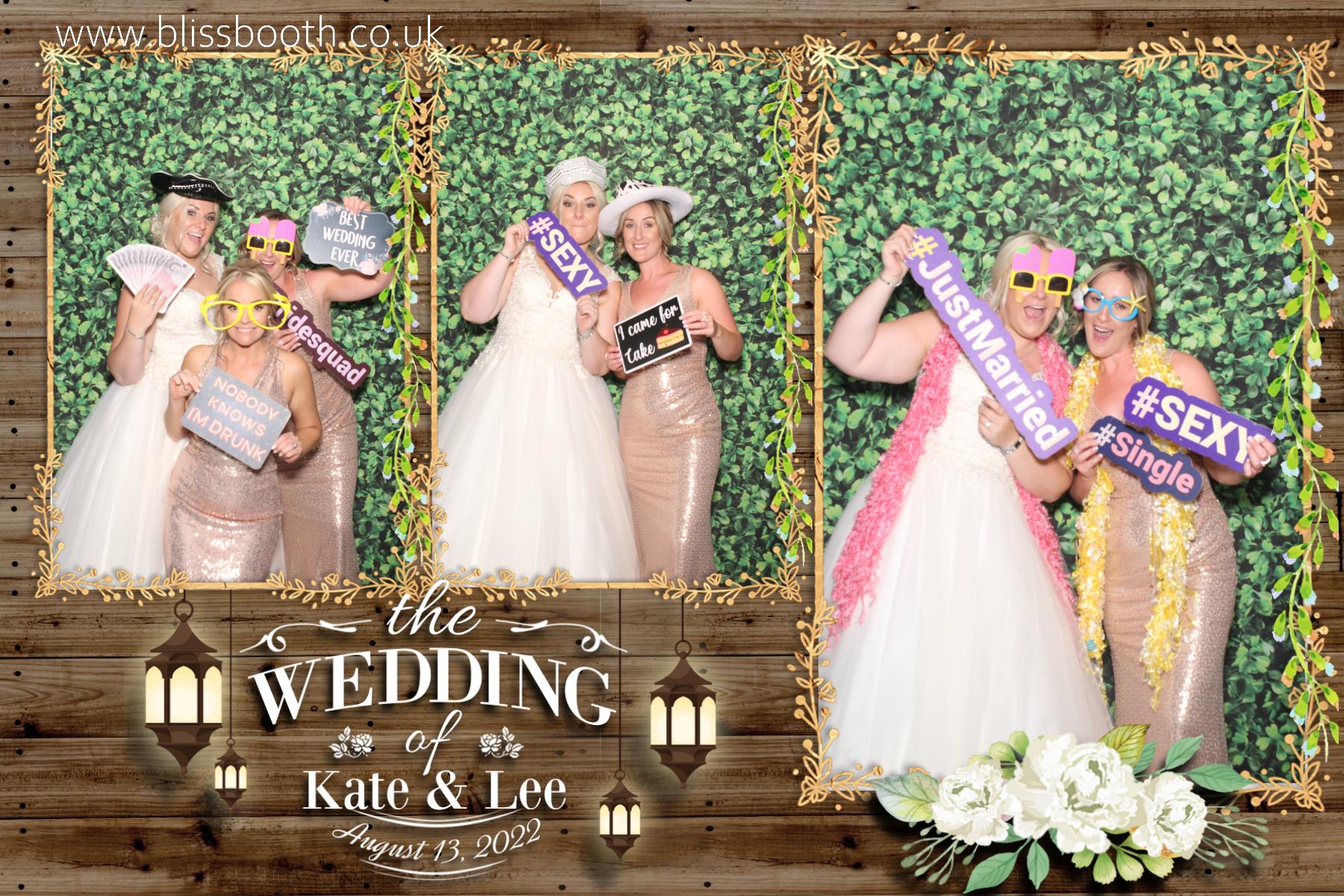 Kate and Lee | View more photos from the event at gallery.blissbooth.co.uk/u/BlissBooth/Kate-and-Lee