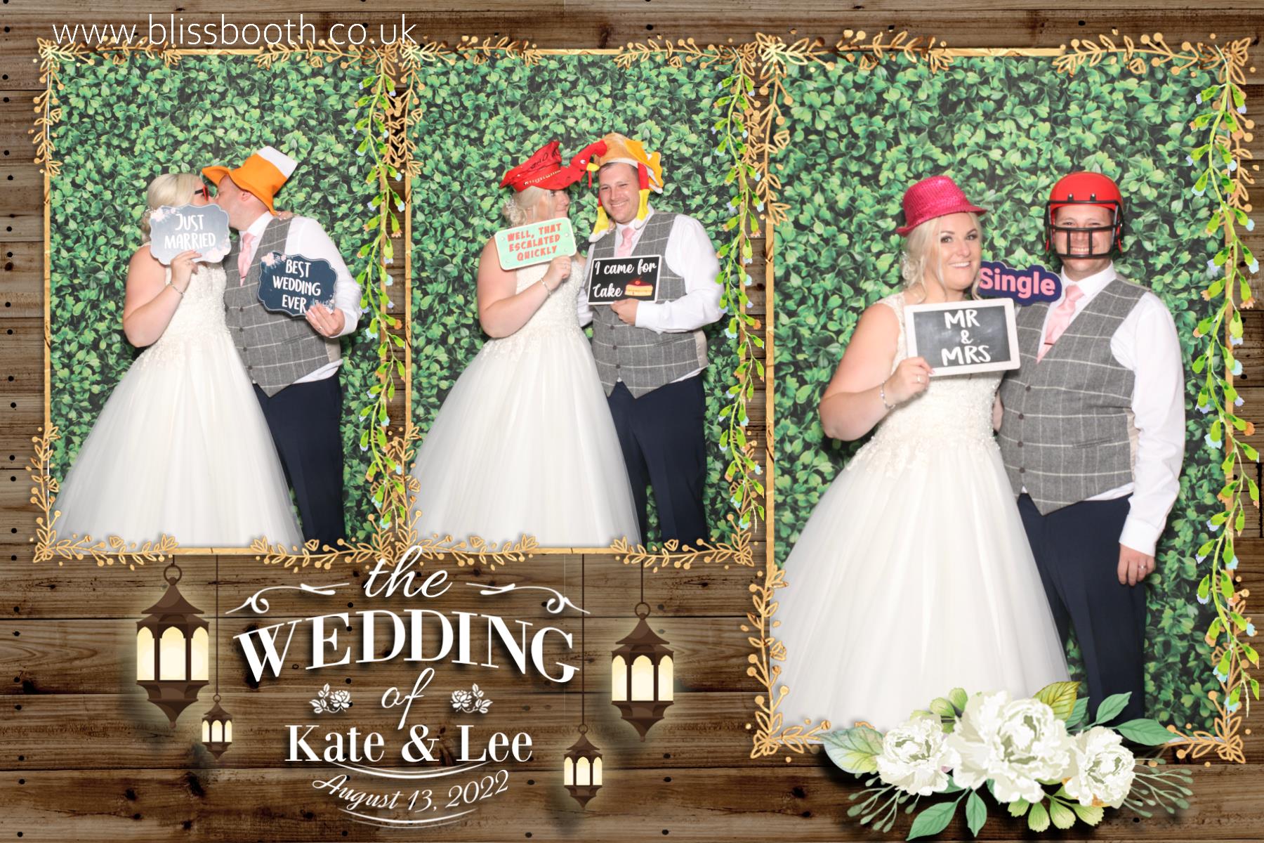 Kate and Lee | View more photos from the event at gallery.blissbooth.co.uk/u/BlissBooth/Kate-and-Lee