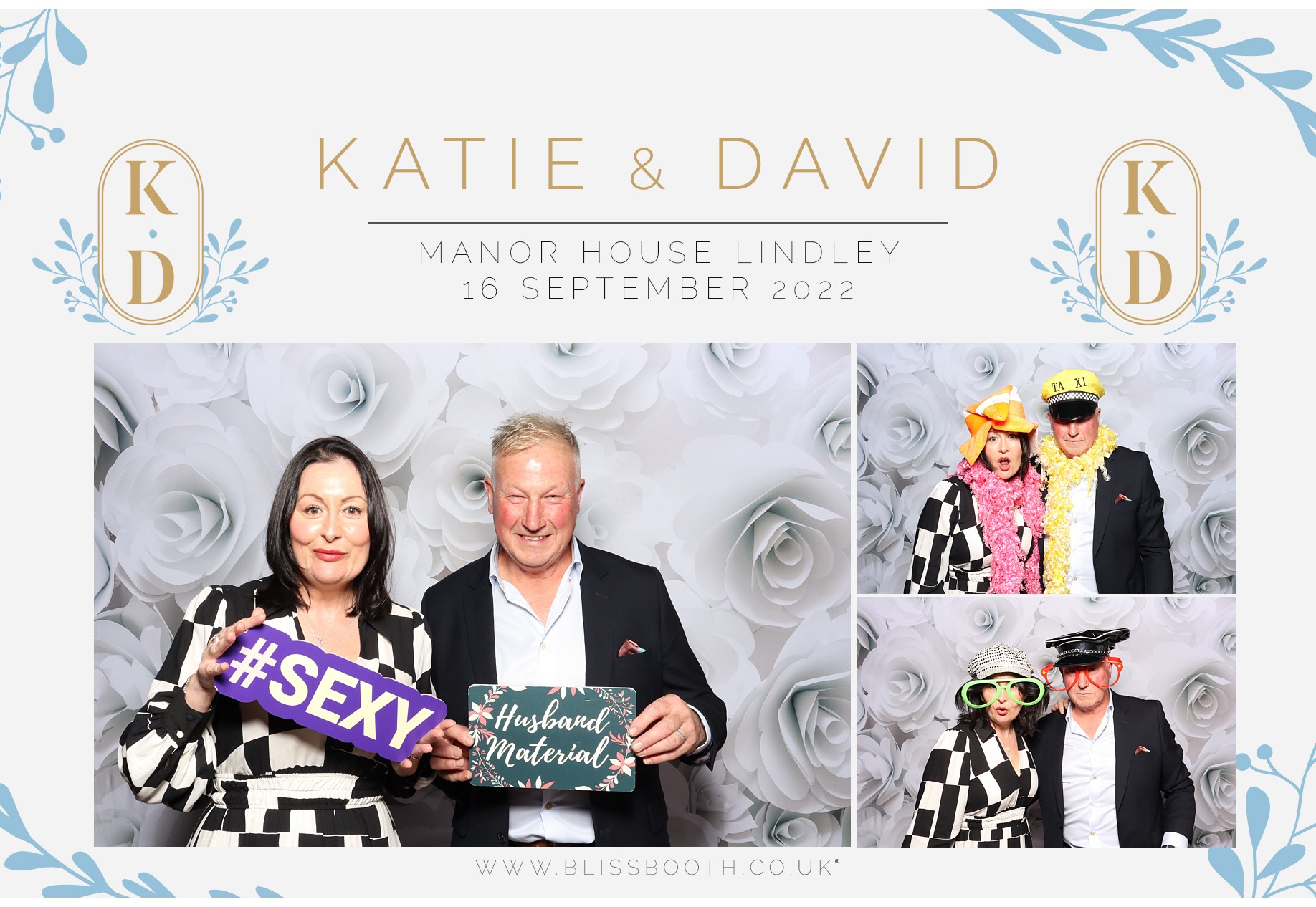 Katie and David | View more photos from the event at gallery.blissbooth.co.uk/u/BlissBooth/Katie-and-David