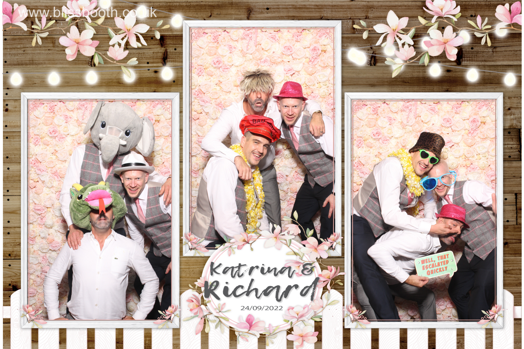 Katrina and Richard | View more photos from the event at gallery.blissbooth.co.uk/u/BlissBooth/Katrina-and-Richard
