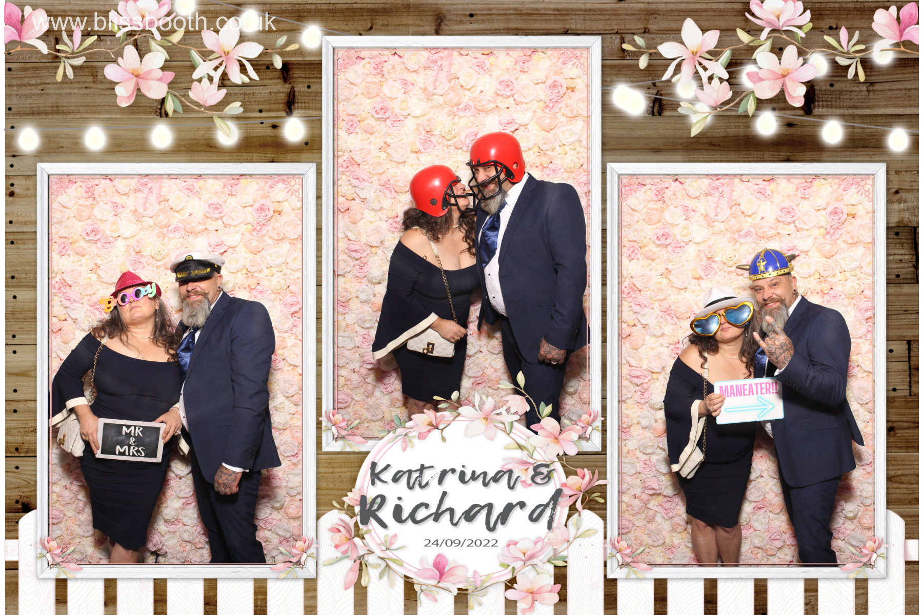 Katrina and Richard | View more photos from the event at gallery.blissbooth.co.uk/u/BlissBooth/Katrina-and-Richard
