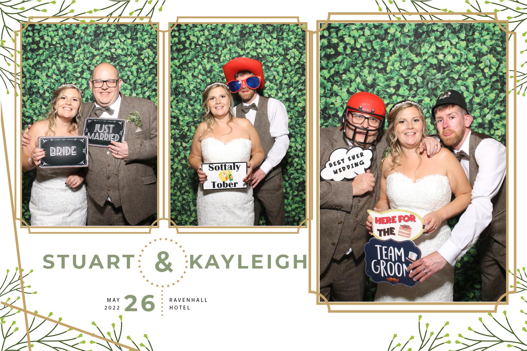 Kayleigh & Stuart | View more photos from the event at gallery.blissbooth.co.uk/u/BlissBooth/Kayleigh-Stuart