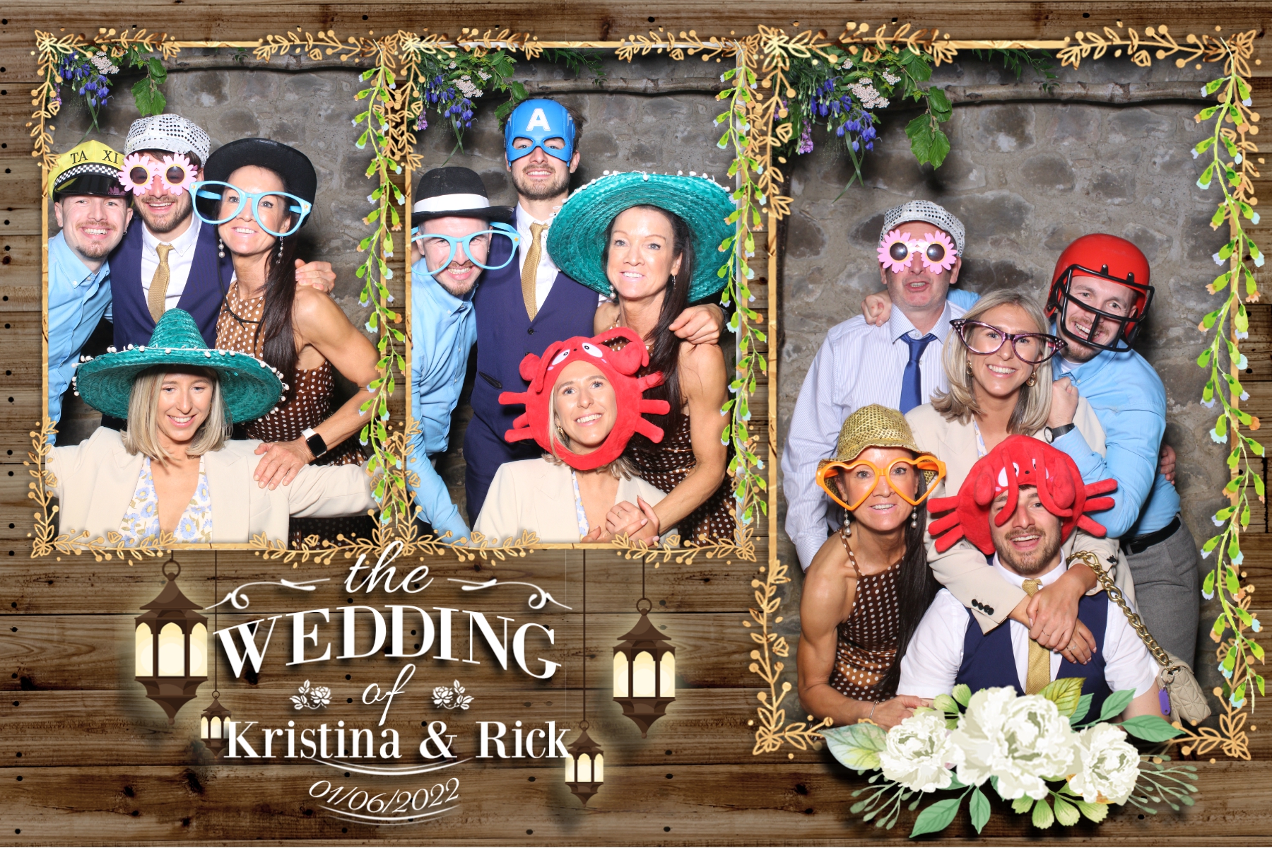 Kristina and Rick | View more photos from the event at gallery.blissbooth.co.uk/u/BlissBooth/Kristina-and-Rick