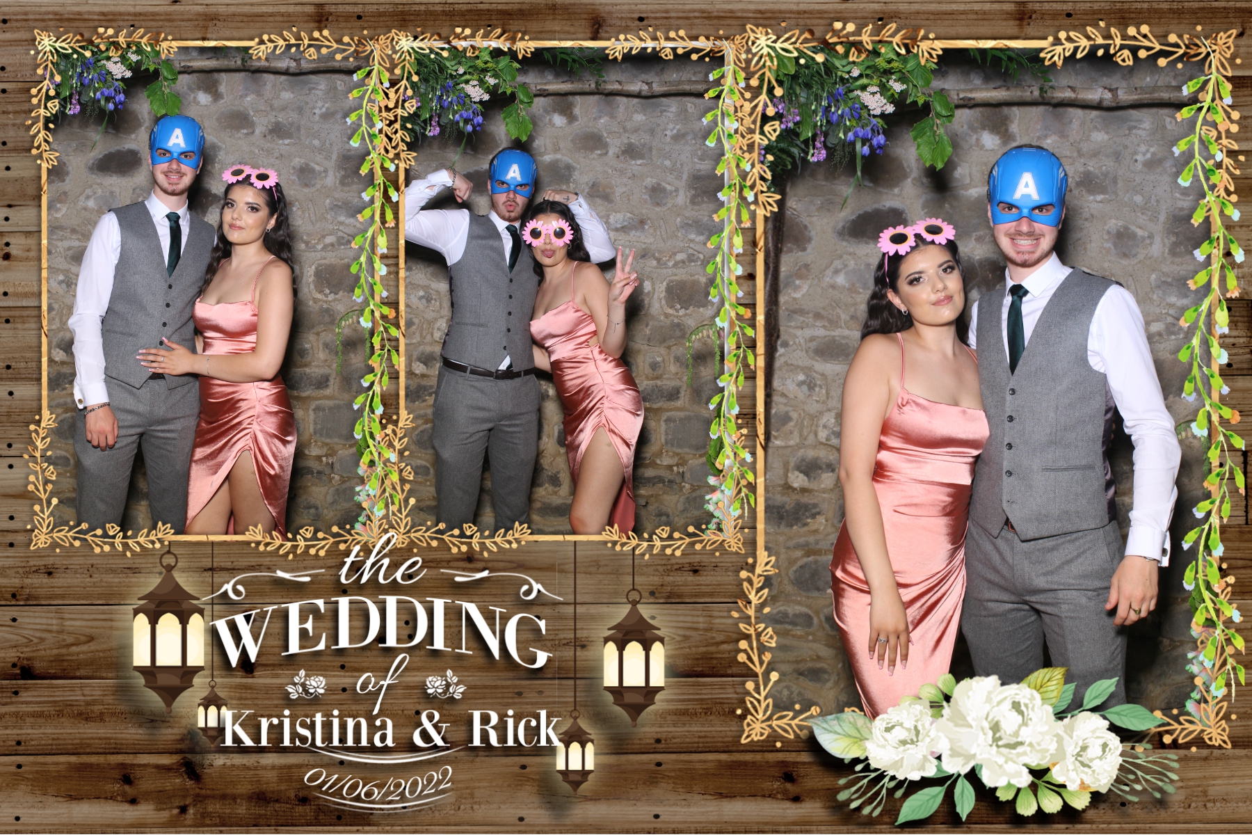 Kristina and Rick | View more photos from the event at gallery.blissbooth.co.uk/u/BlissBooth/Kristina-and-Rick