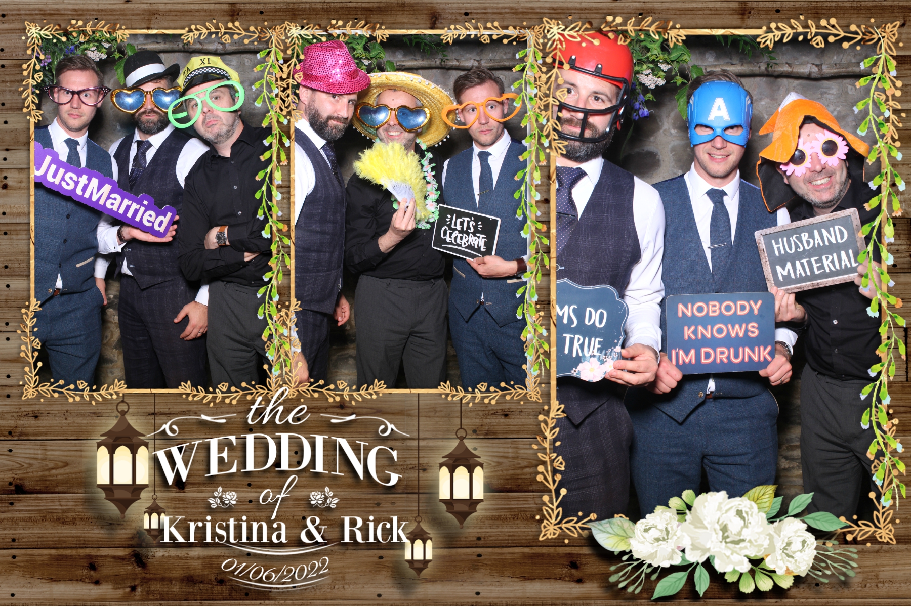 Kristina and Rick | View more photos from the event at gallery.blissbooth.co.uk/u/BlissBooth/Kristina-and-Rick