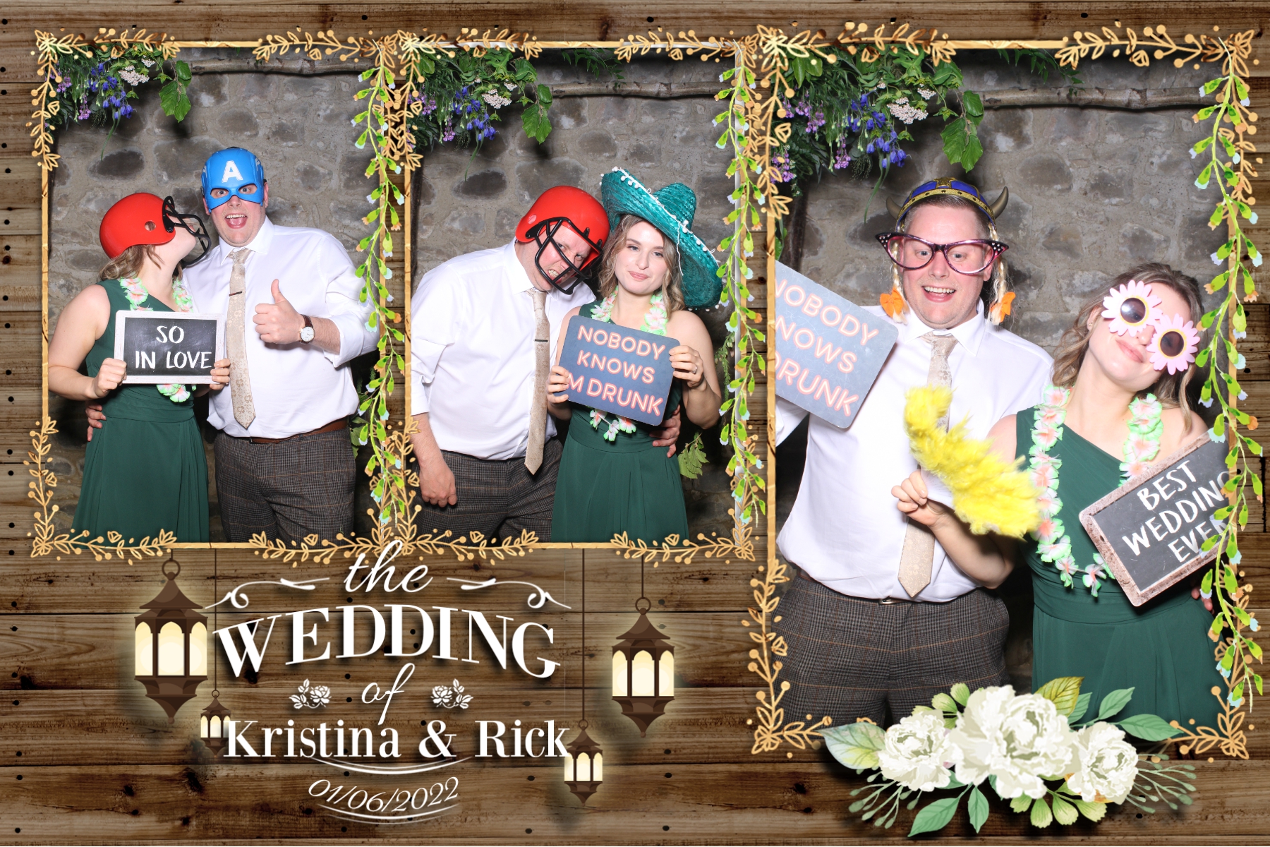 Kristina and Rick | View more photos from the event at gallery.blissbooth.co.uk/u/BlissBooth/Kristina-and-Rick