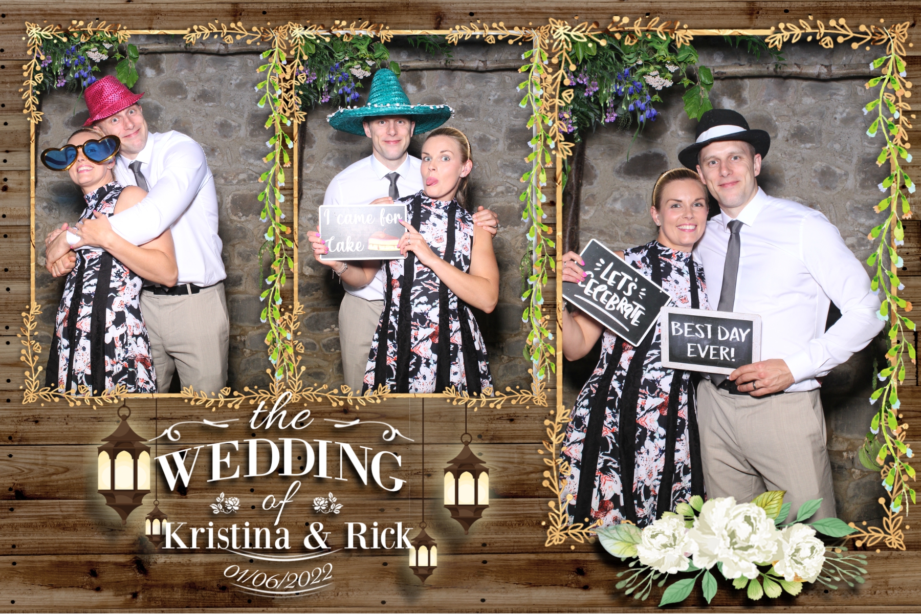 Kristina and Rick | View more photos from the event at gallery.blissbooth.co.uk/u/BlissBooth/Kristina-and-Rick