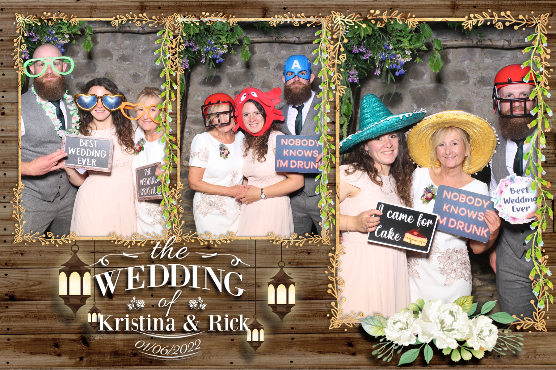 Kristina and Rick | View more photos from the event at gallery.blissbooth.co.uk/u/BlissBooth/Kristina-and-Rick