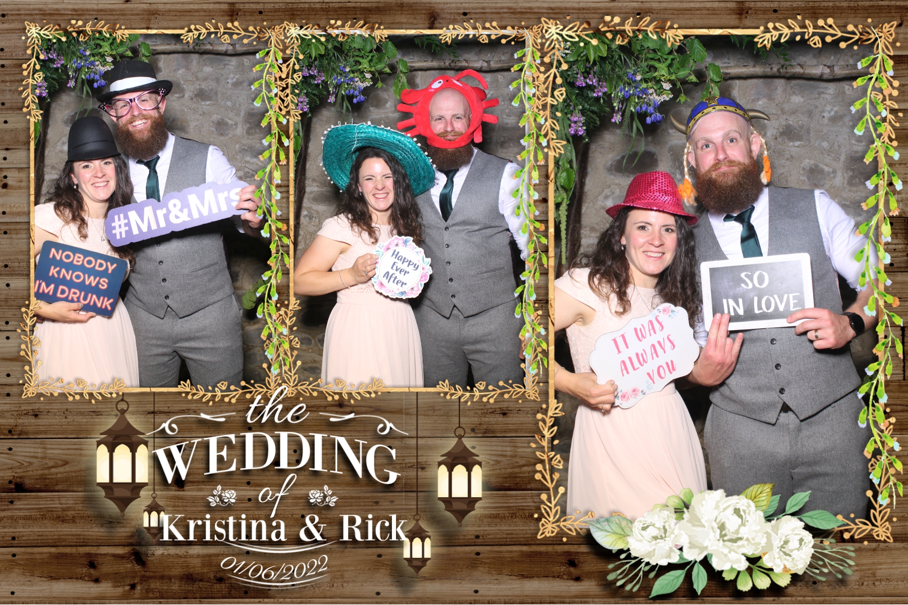 Kristina and Rick | View more photos from the event at gallery.blissbooth.co.uk/u/BlissBooth/Kristina-and-Rick