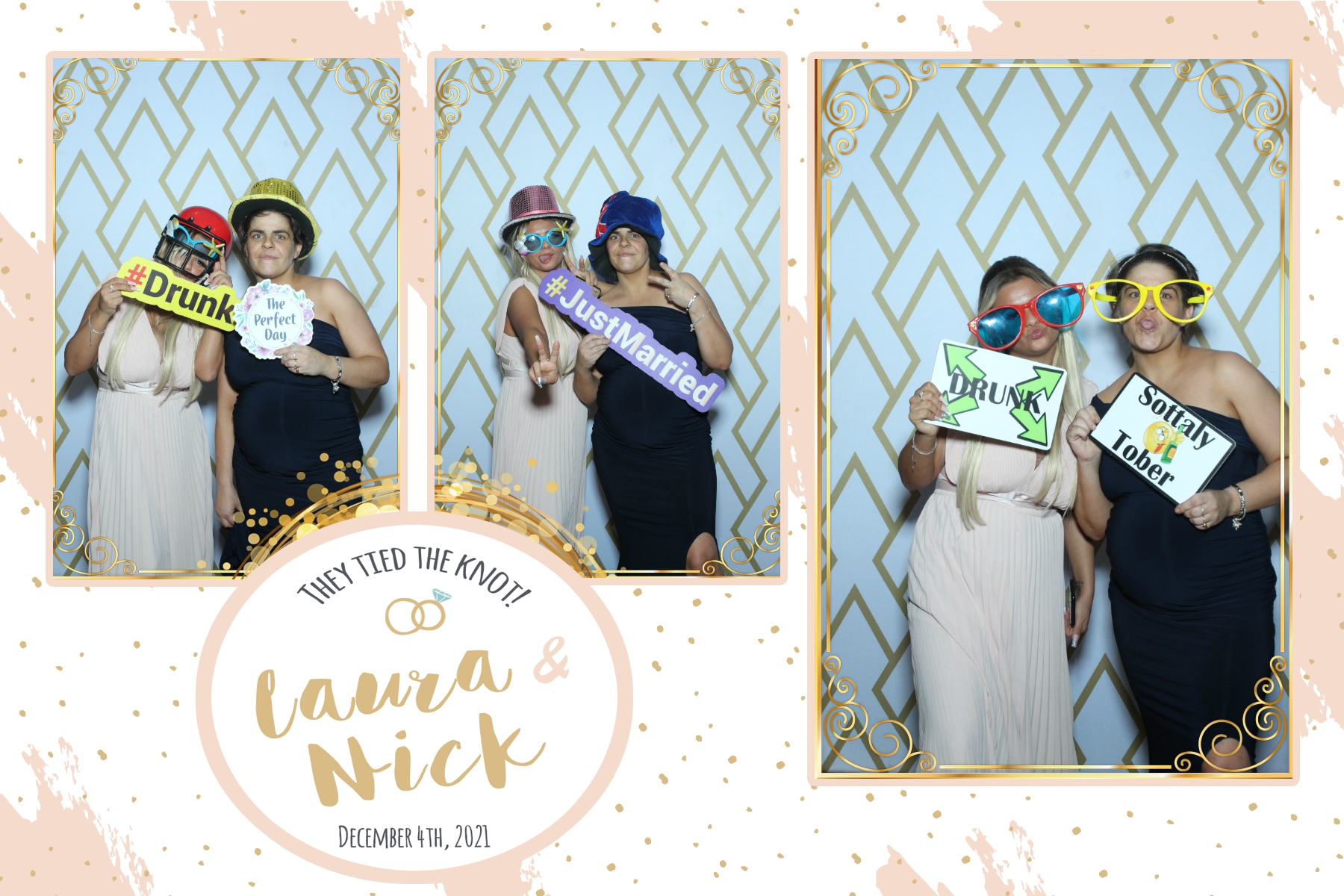 Laura and Nick | View more photos from the event at gallery.blissbooth.co.uk/u/BlissBooth/Laura-and-Nick