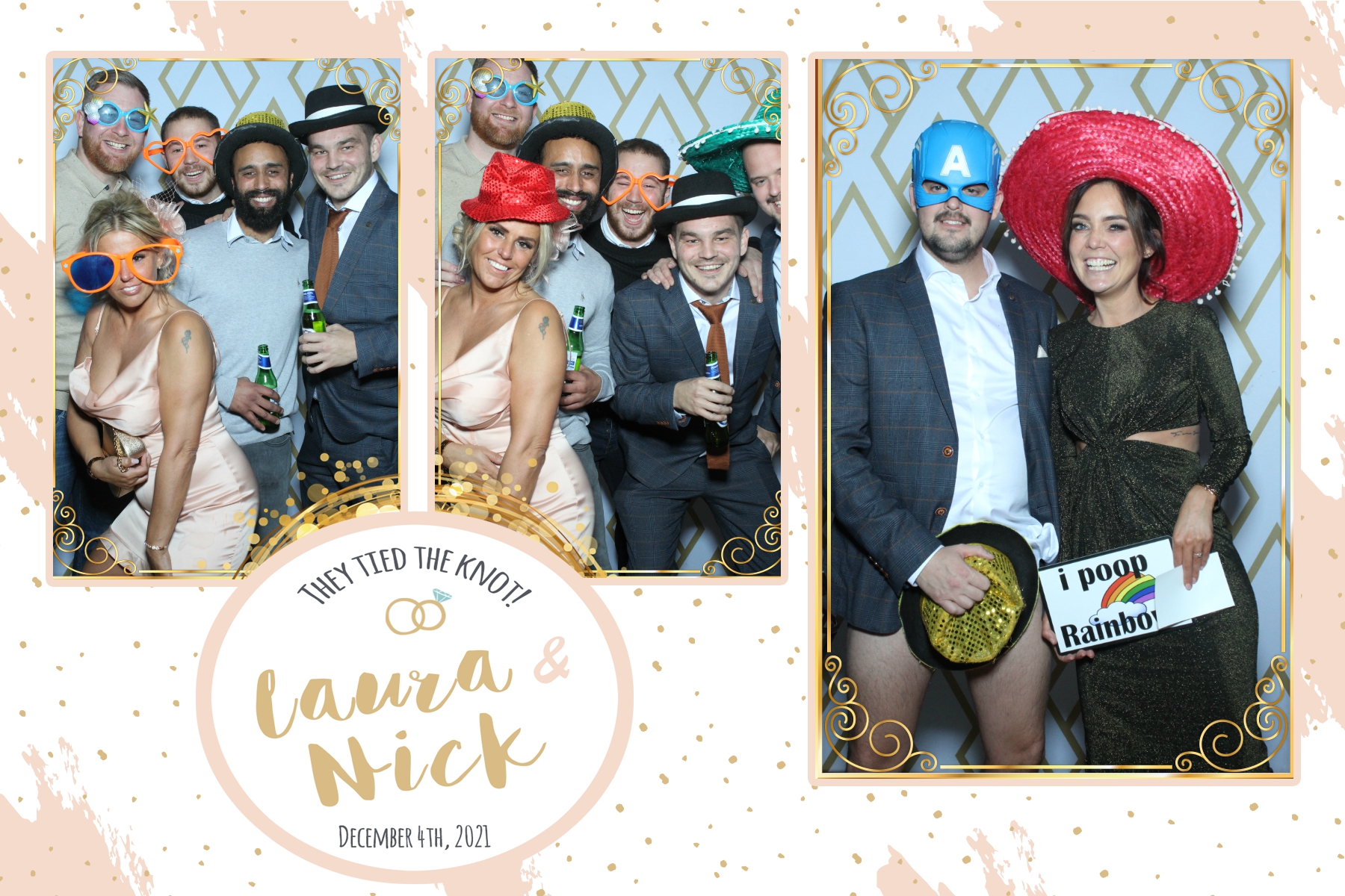 Laura and Nick | View more photos from the event at gallery.blissbooth.co.uk/u/BlissBooth/Laura-and-Nick
