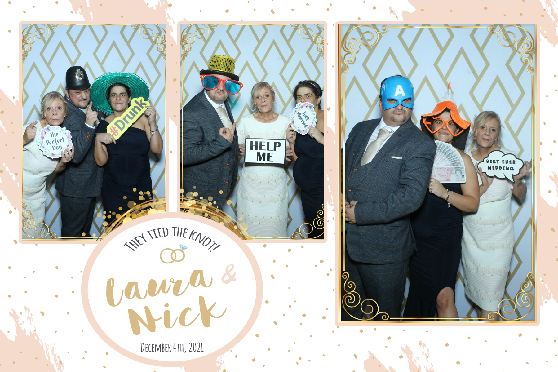 Laura and Nick | View more photos from the event at gallery.blissbooth.co.uk/u/BlissBooth/Laura-and-Nick