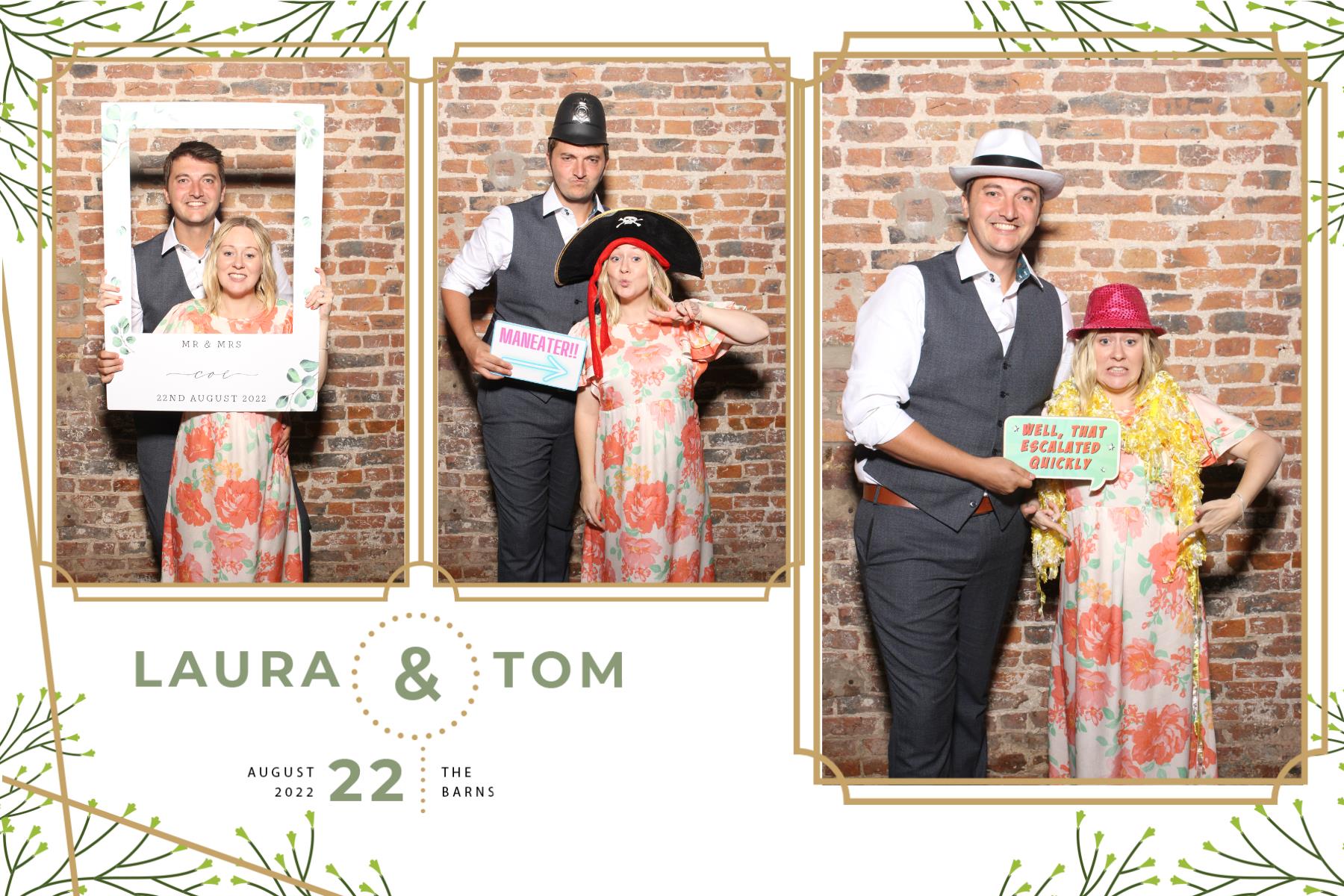 Laura and Tom | View more photos from the event at gallery.blissbooth.co.uk/u/BlissBooth/Laura-and-Tom-0