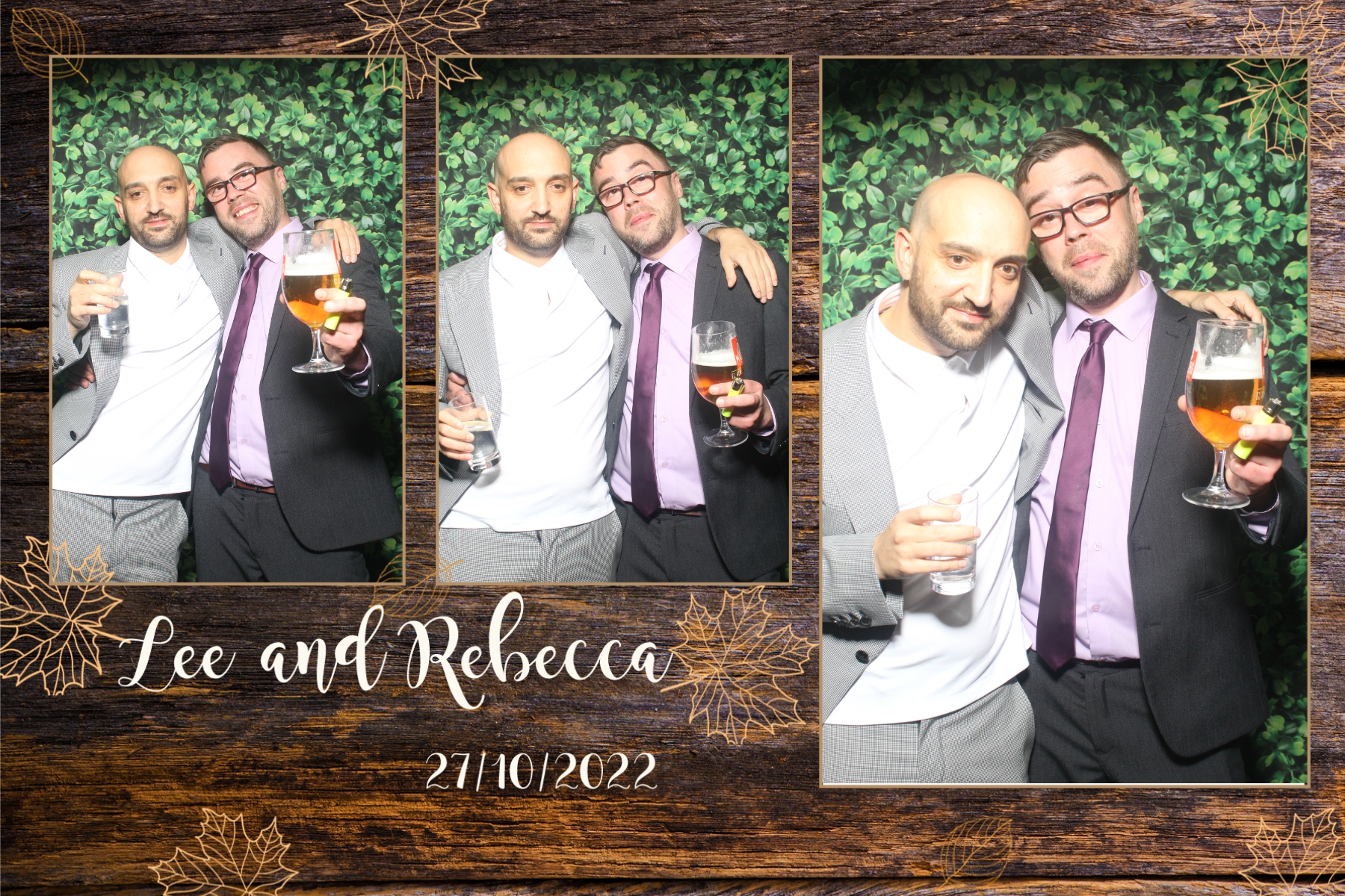 Lee and Rebecca | View more photos from the event at gallery.blissbooth.co.uk/u/BlissBooth/Lee-and-Rebecca