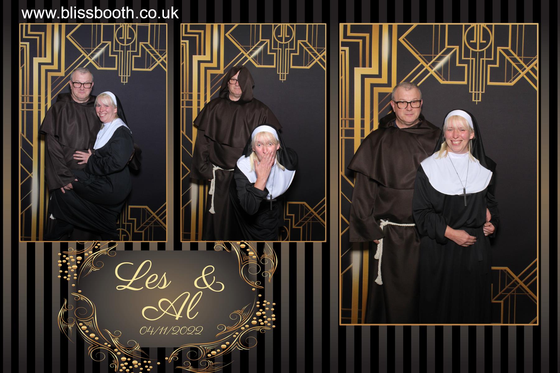 Les and Al | View more photos from the event at gallery.blissbooth.co.uk/u/BlissBooth/Les-and-Al