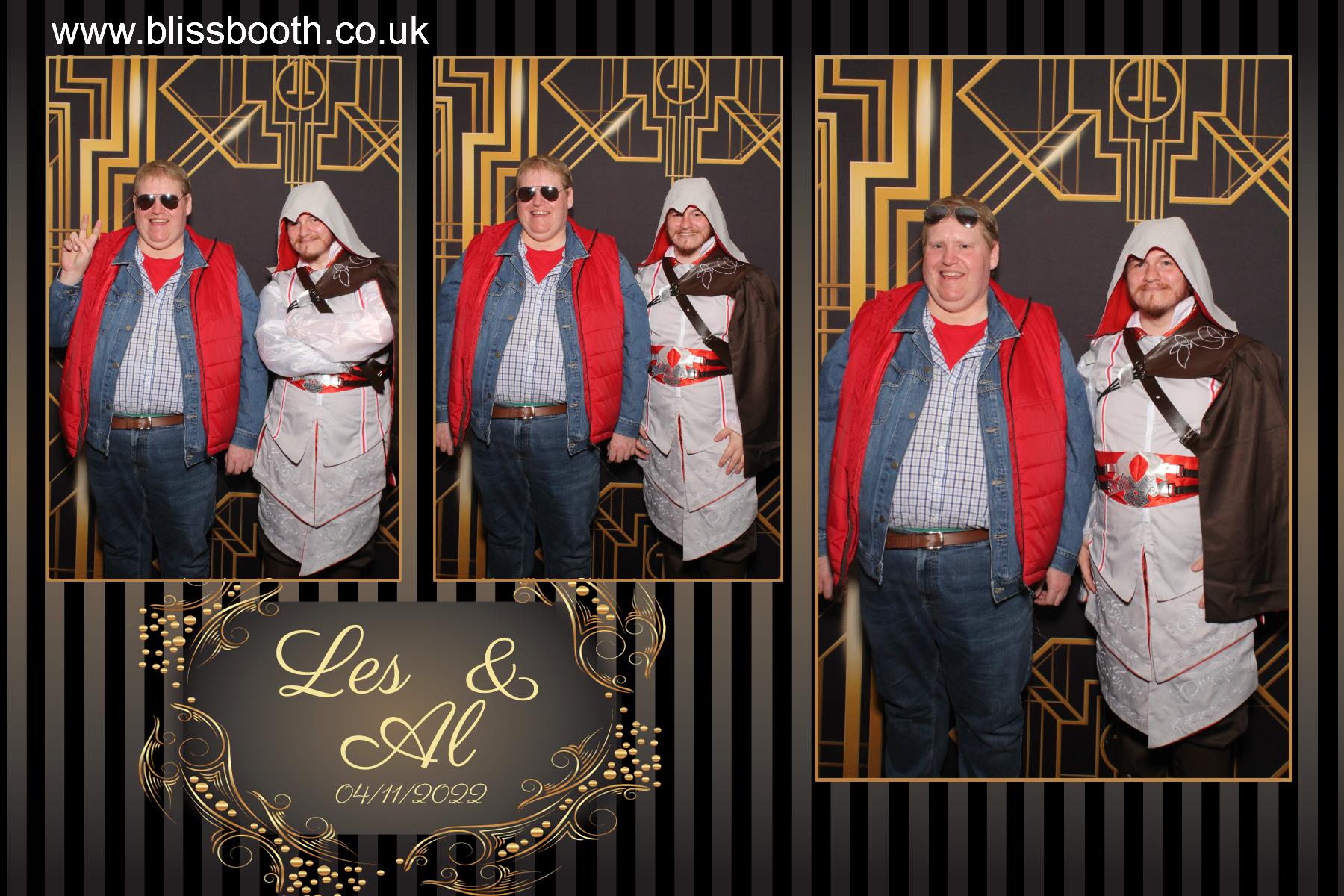 Les and Al | View more photos from the event at gallery.blissbooth.co.uk/u/BlissBooth/Les-and-Al