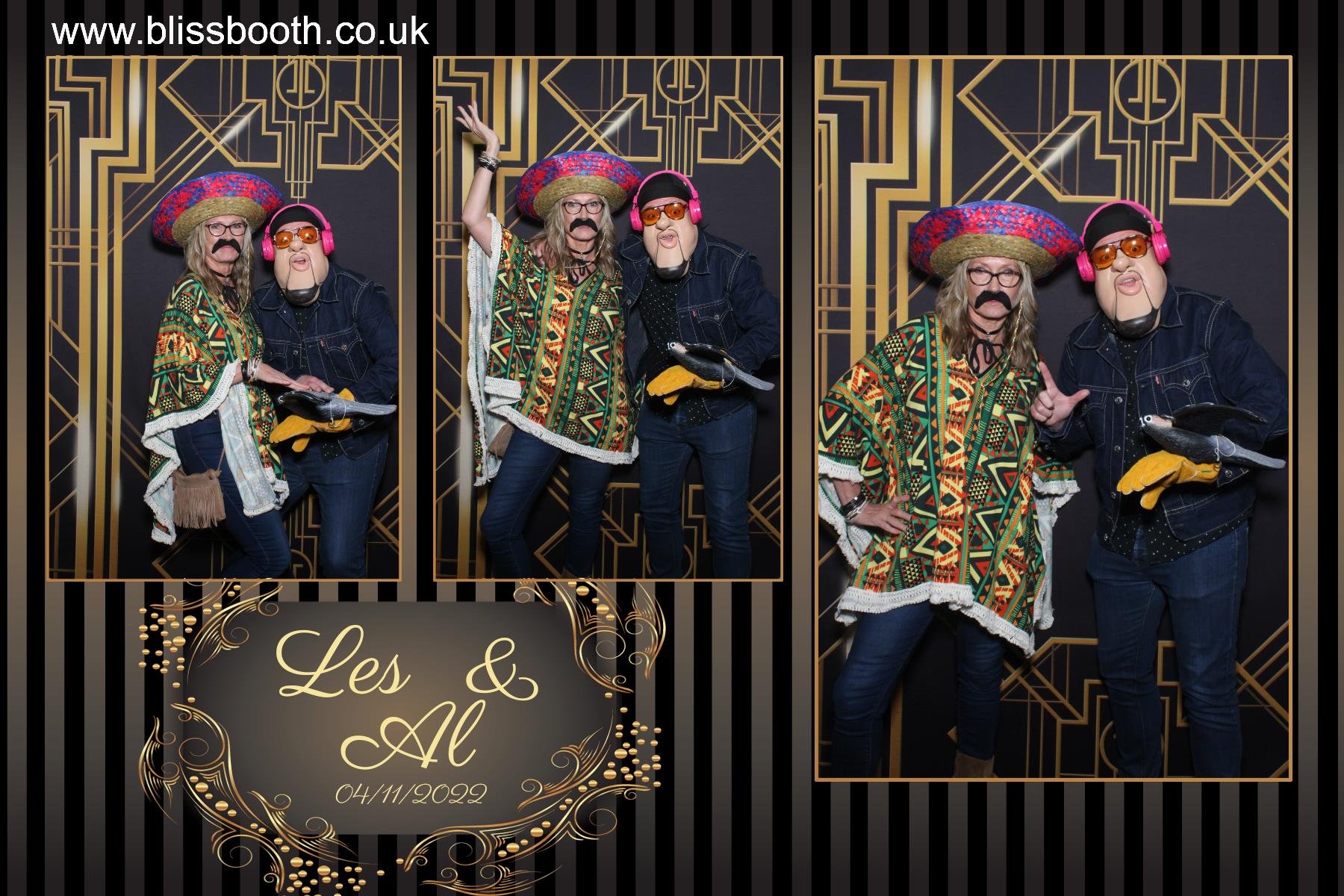 Les and Al | View more photos from the event at gallery.blissbooth.co.uk/u/BlissBooth/Les-and-Al