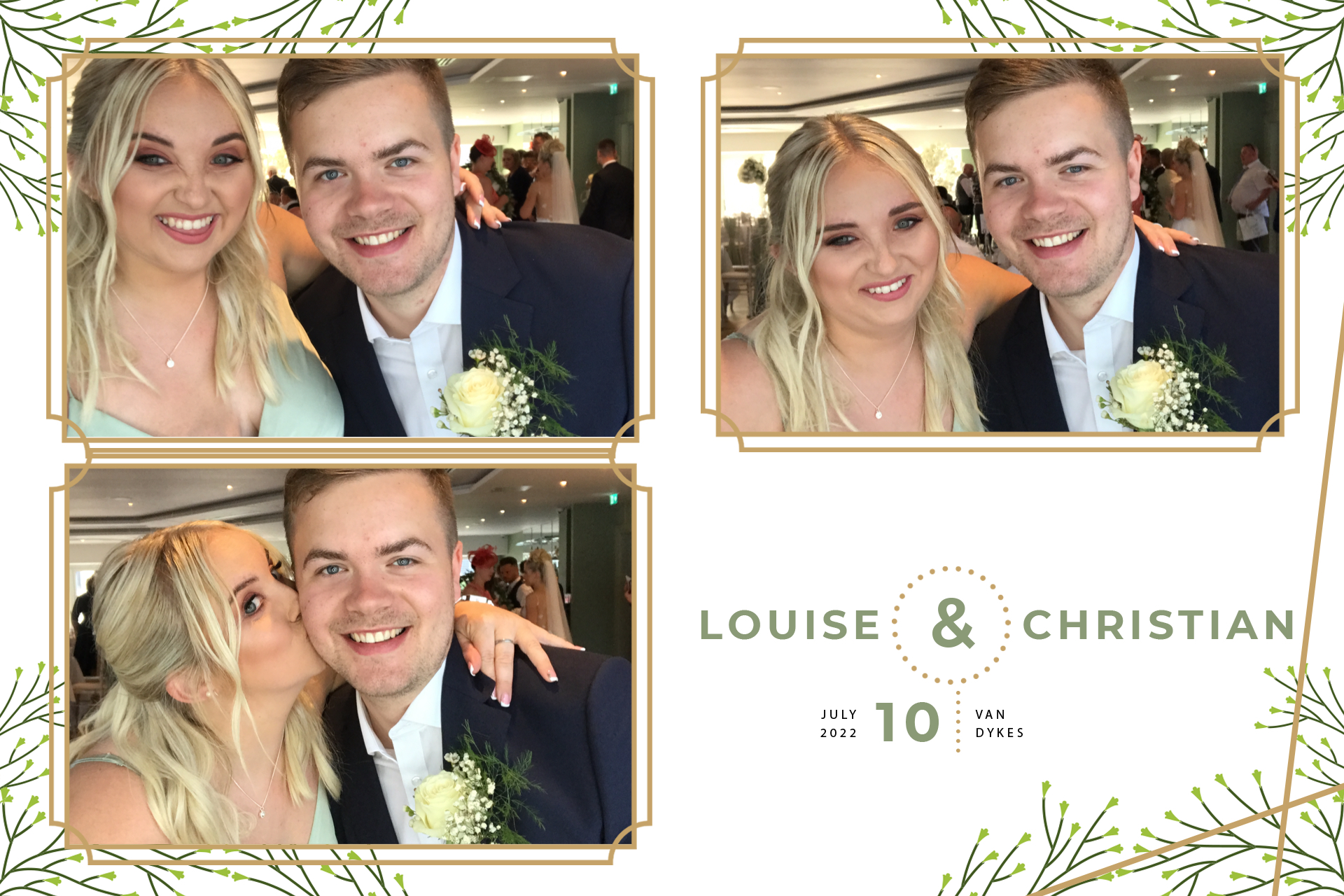 Louise & Christian | View more photos from the event at gallery.blissbooth.co.uk/u/BlissBooth/Louise-Christian