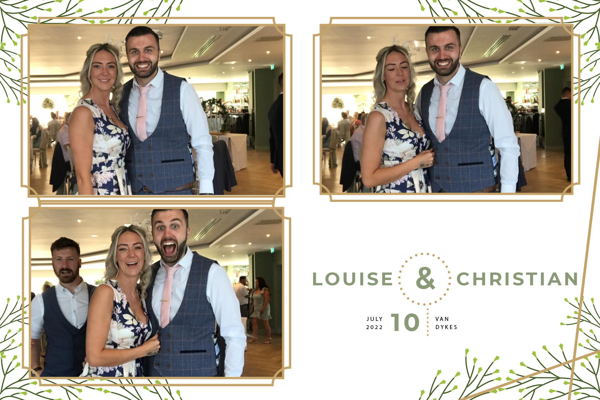 Louise & Christian | View more photos from the event at gallery.blissbooth.co.uk/u/BlissBooth/Louise-Christian