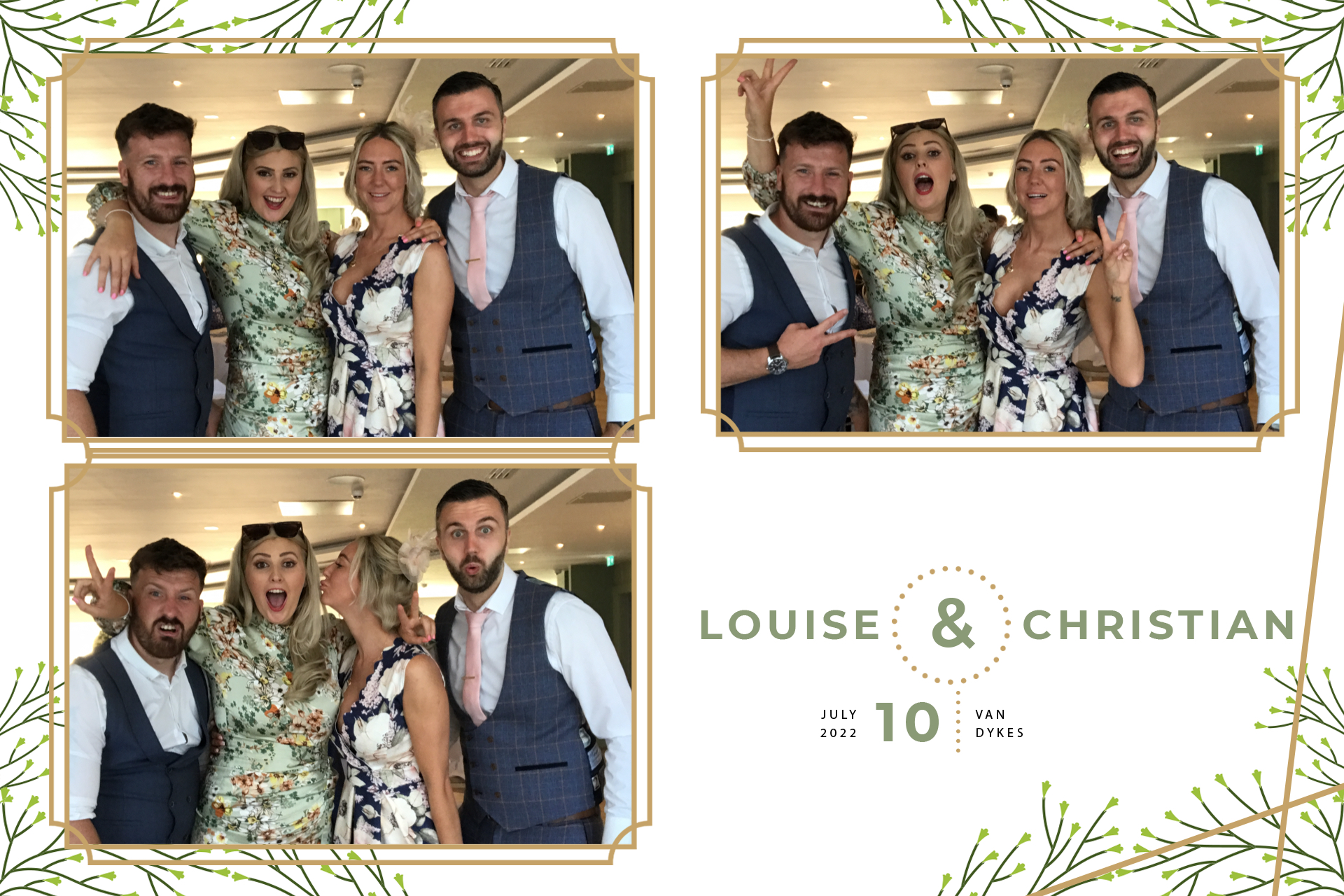 Louise & Christian | View more photos from the event at gallery.blissbooth.co.uk/u/BlissBooth/Louise-Christian