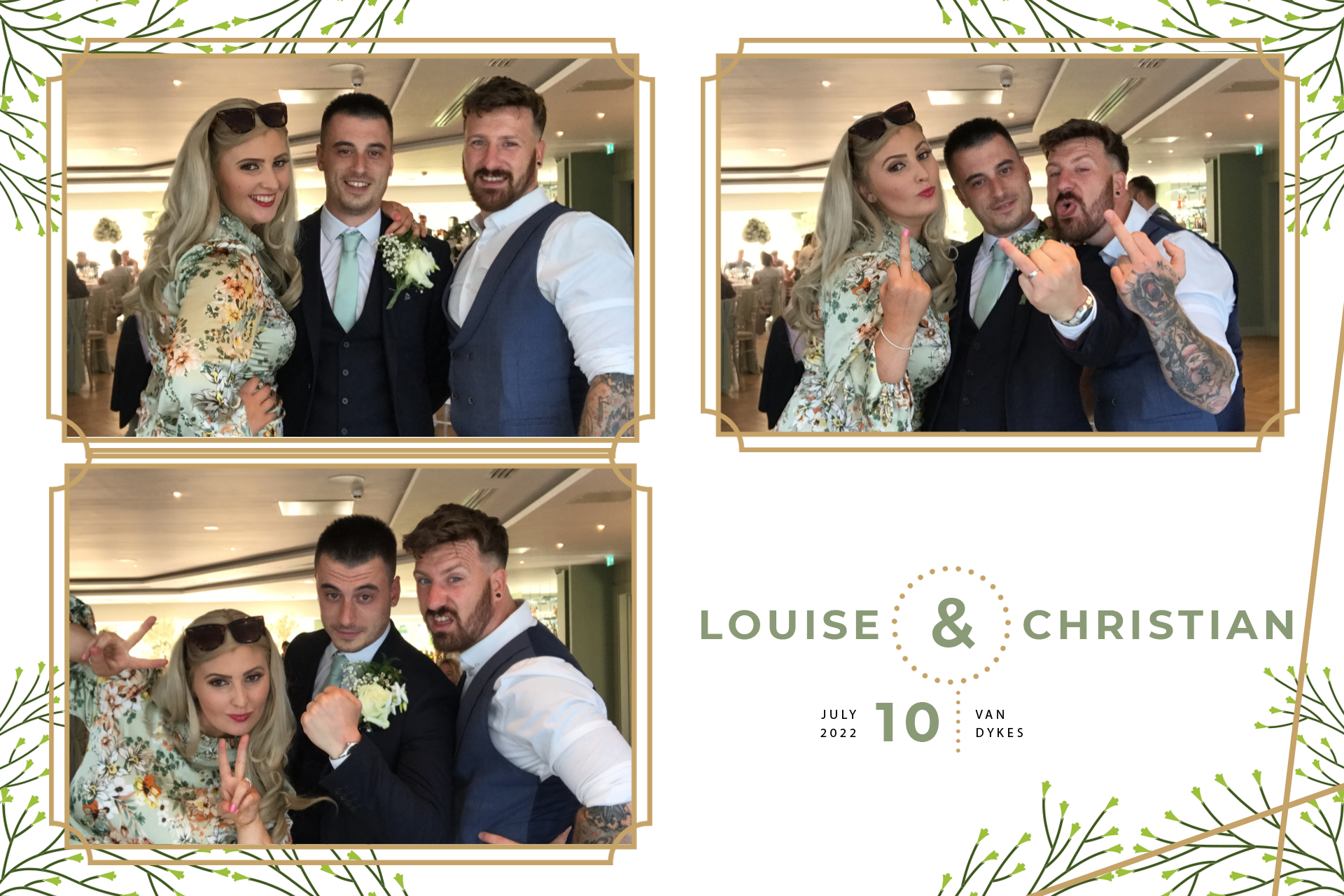 Louise & Christian | View more photos from the event at gallery.blissbooth.co.uk/u/BlissBooth/Louise-Christian