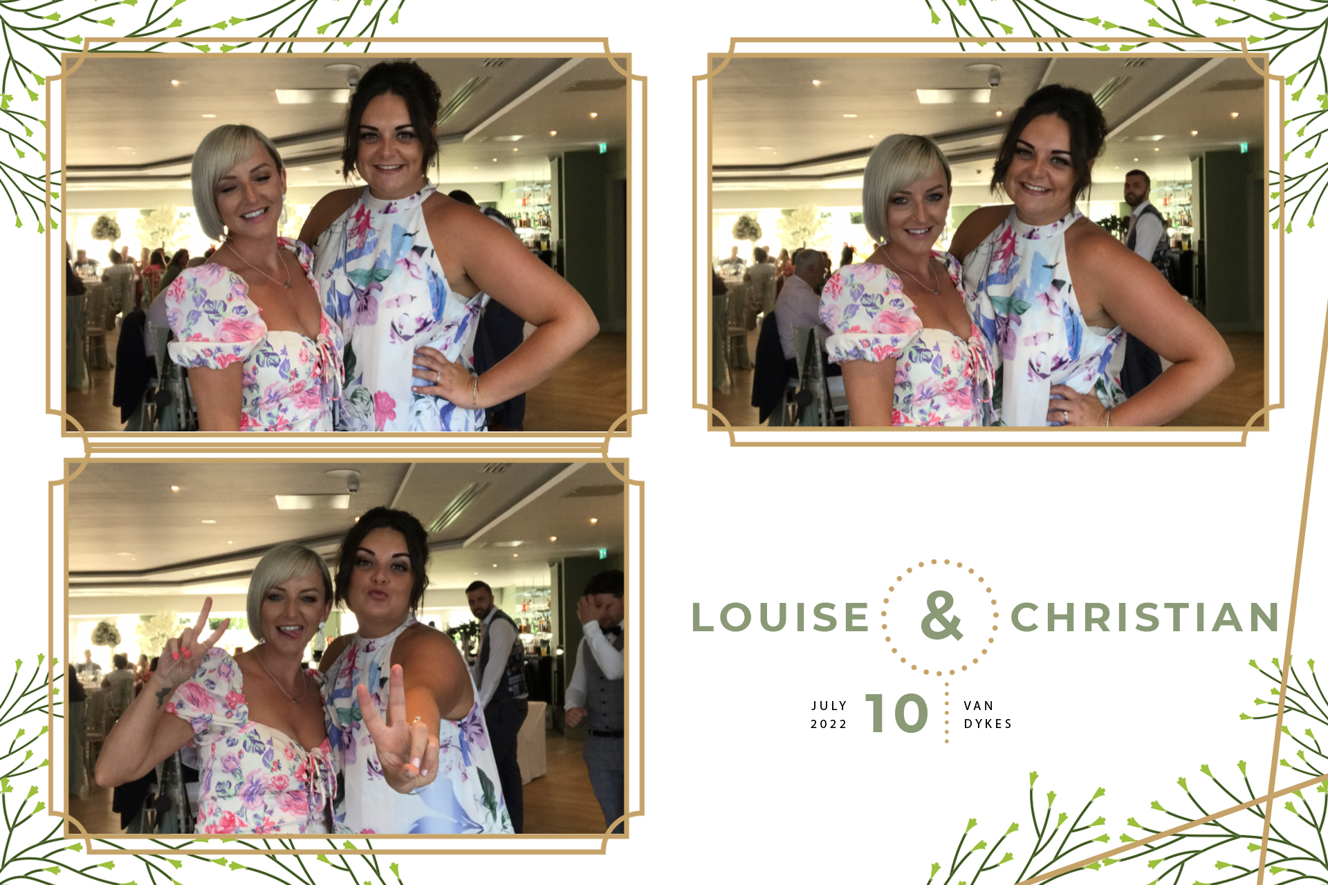 Louise & Christian | View more photos from the event at gallery.blissbooth.co.uk/u/BlissBooth/Louise-Christian