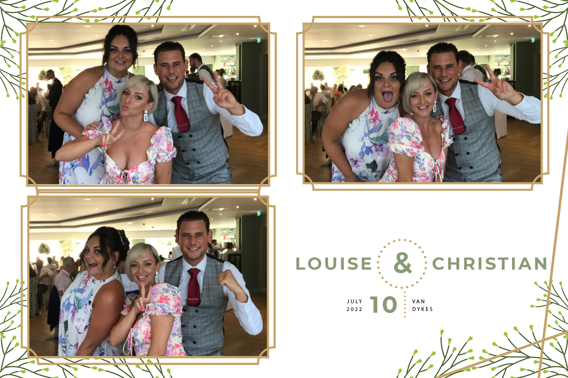 Louise & Christian | View more photos from the event at gallery.blissbooth.co.uk/u/BlissBooth/Louise-Christian