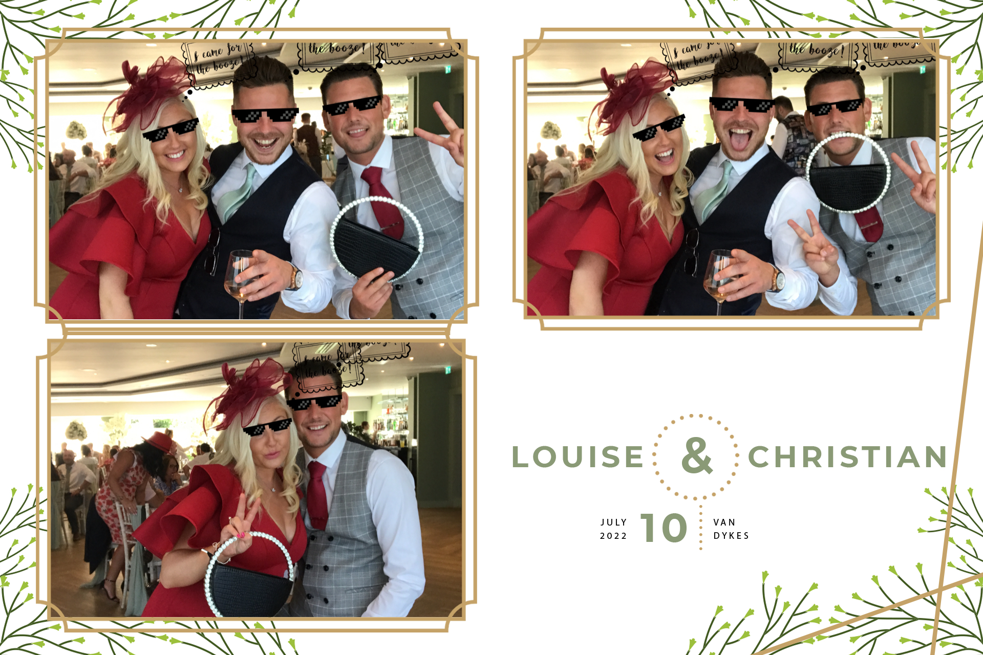 Louise & Christian | View more photos from the event at gallery.blissbooth.co.uk/u/BlissBooth/Louise-Christian