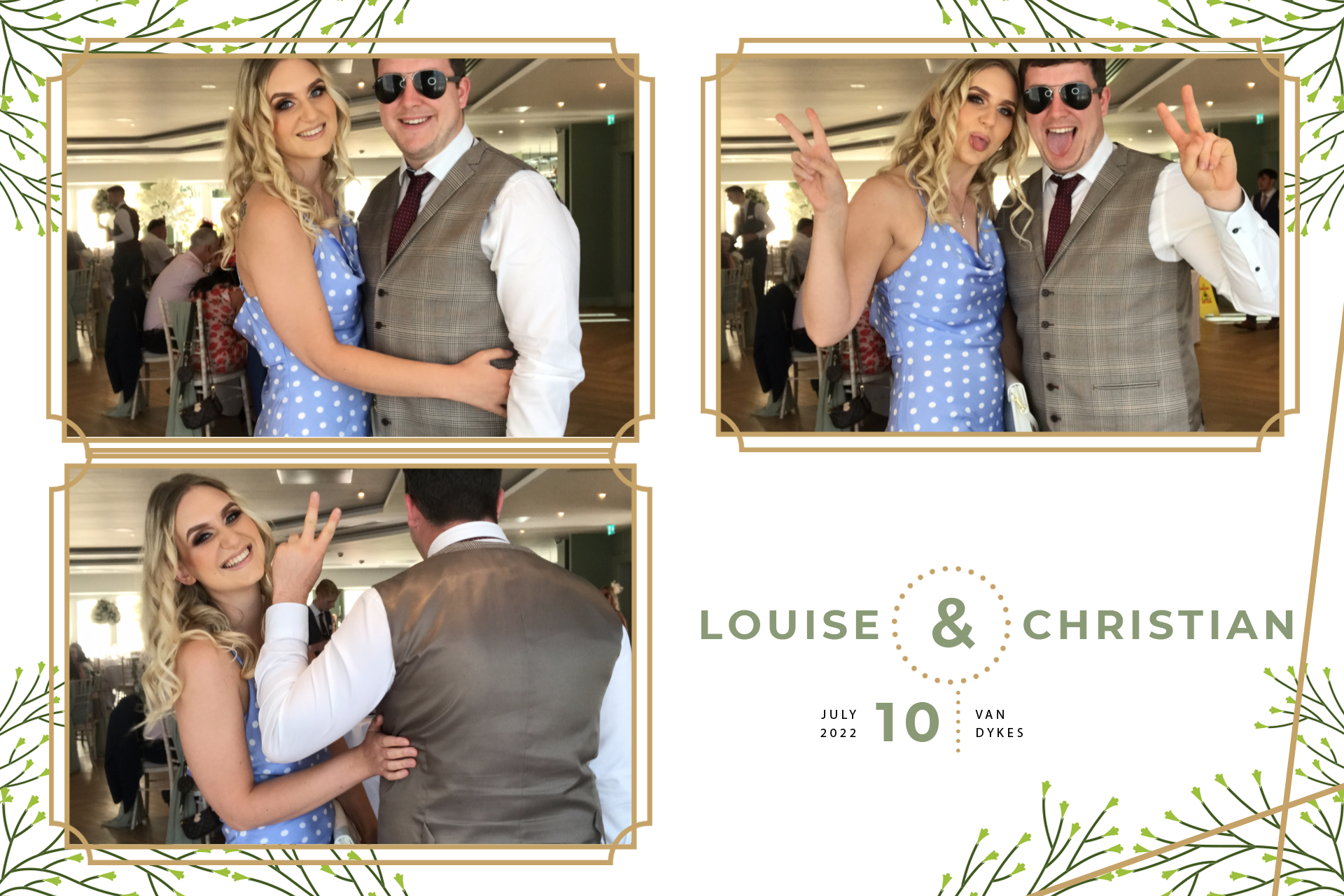 Louise & Christian | View more photos from the event at gallery.blissbooth.co.uk/u/BlissBooth/Louise-Christian