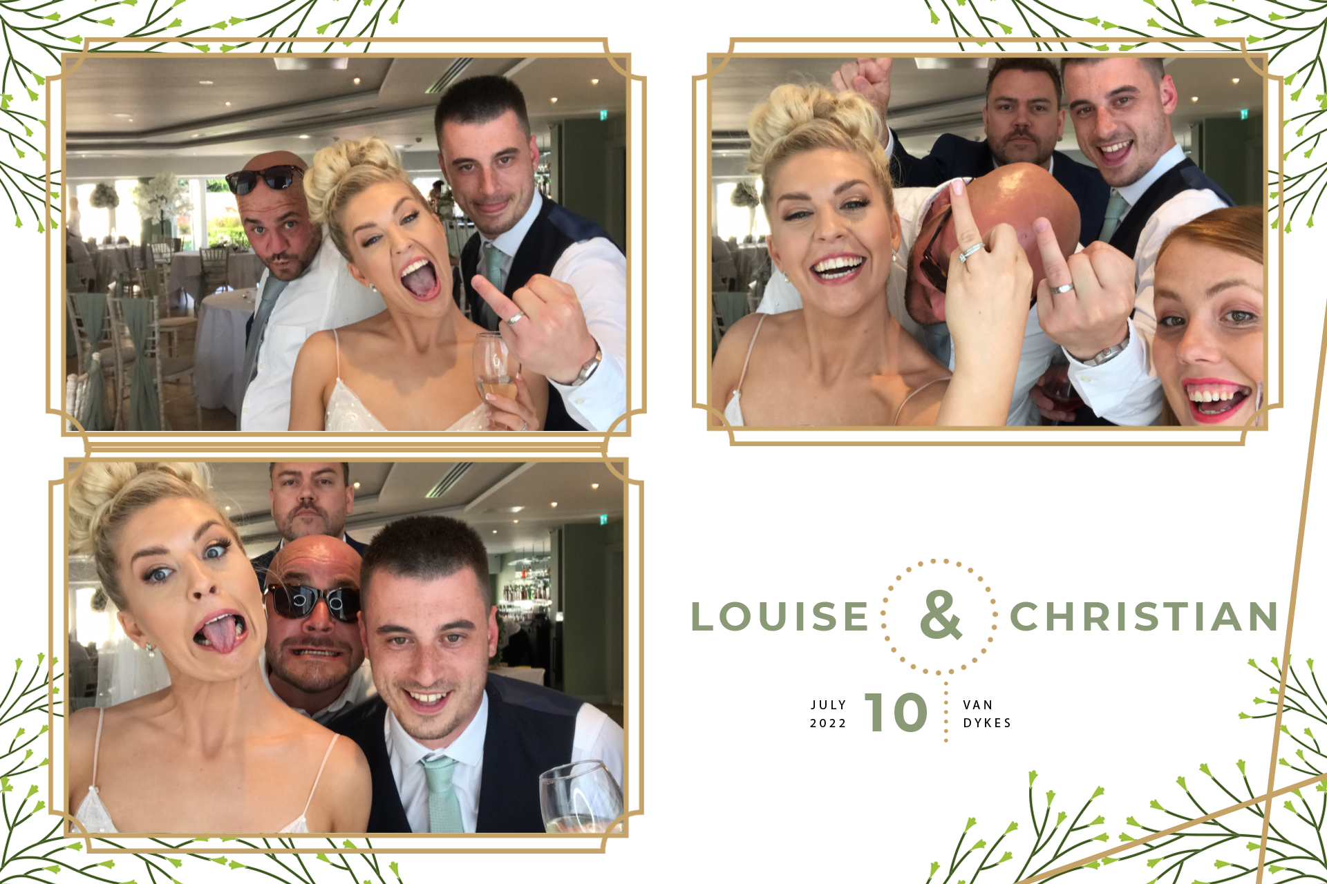 Louise & Christian | View more photos from the event at gallery.blissbooth.co.uk/u/BlissBooth/Louise-Christian